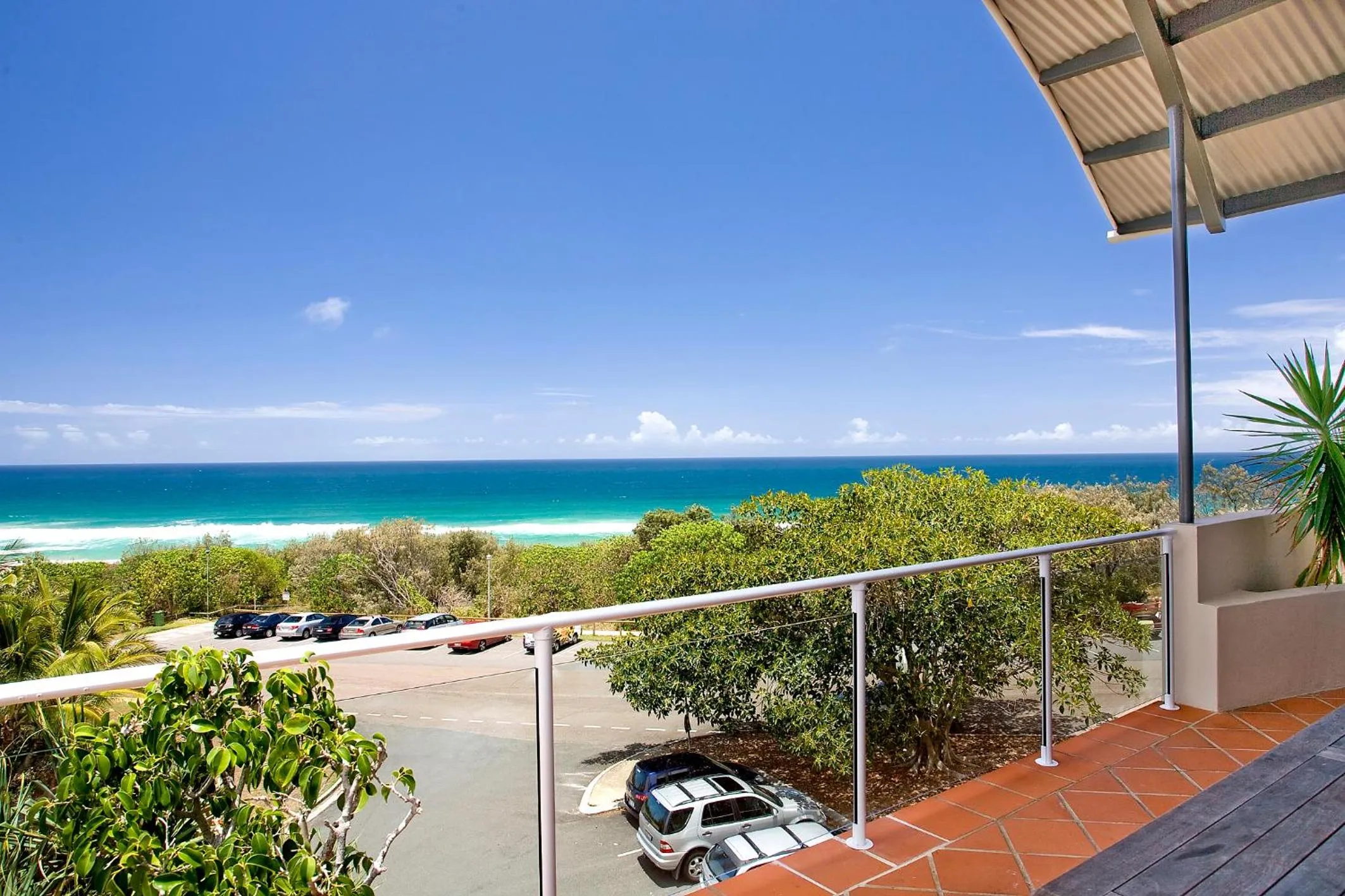 Balcony/Terrace in Aqua Promenade Beachfront Holiday Apartments