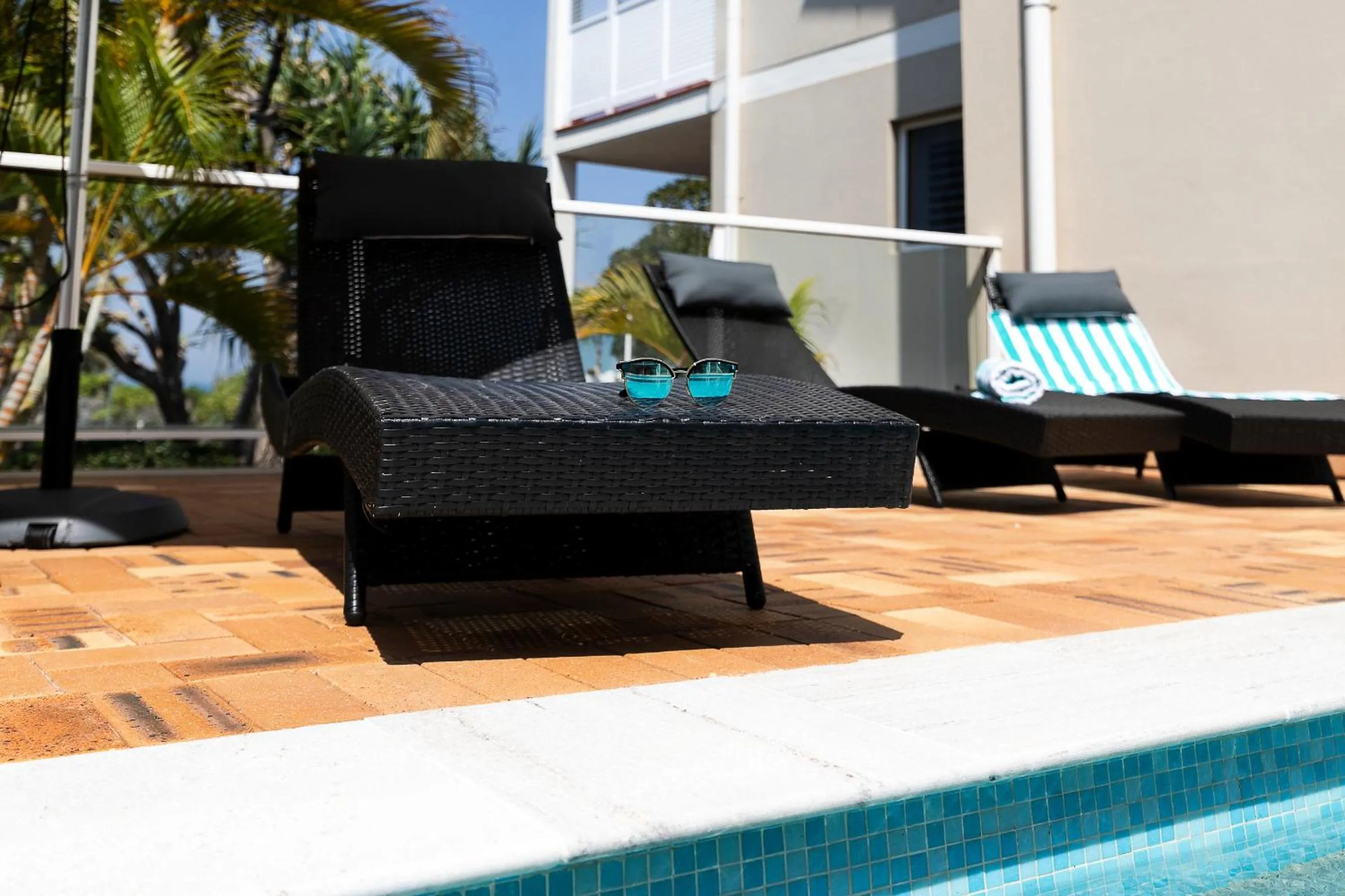 Swimming pool in Aqua Promenade Beachfront Holiday Apartments