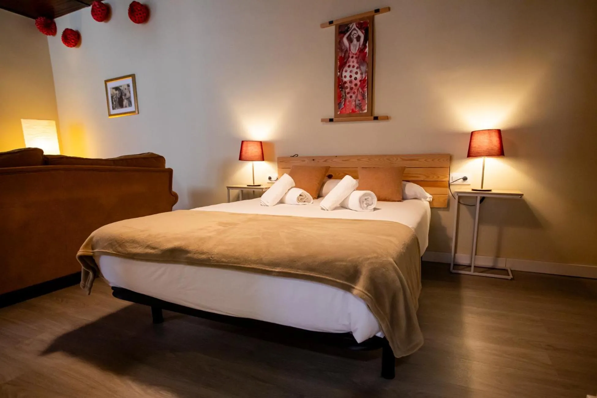 Bed in Apartamentos Doña Concha