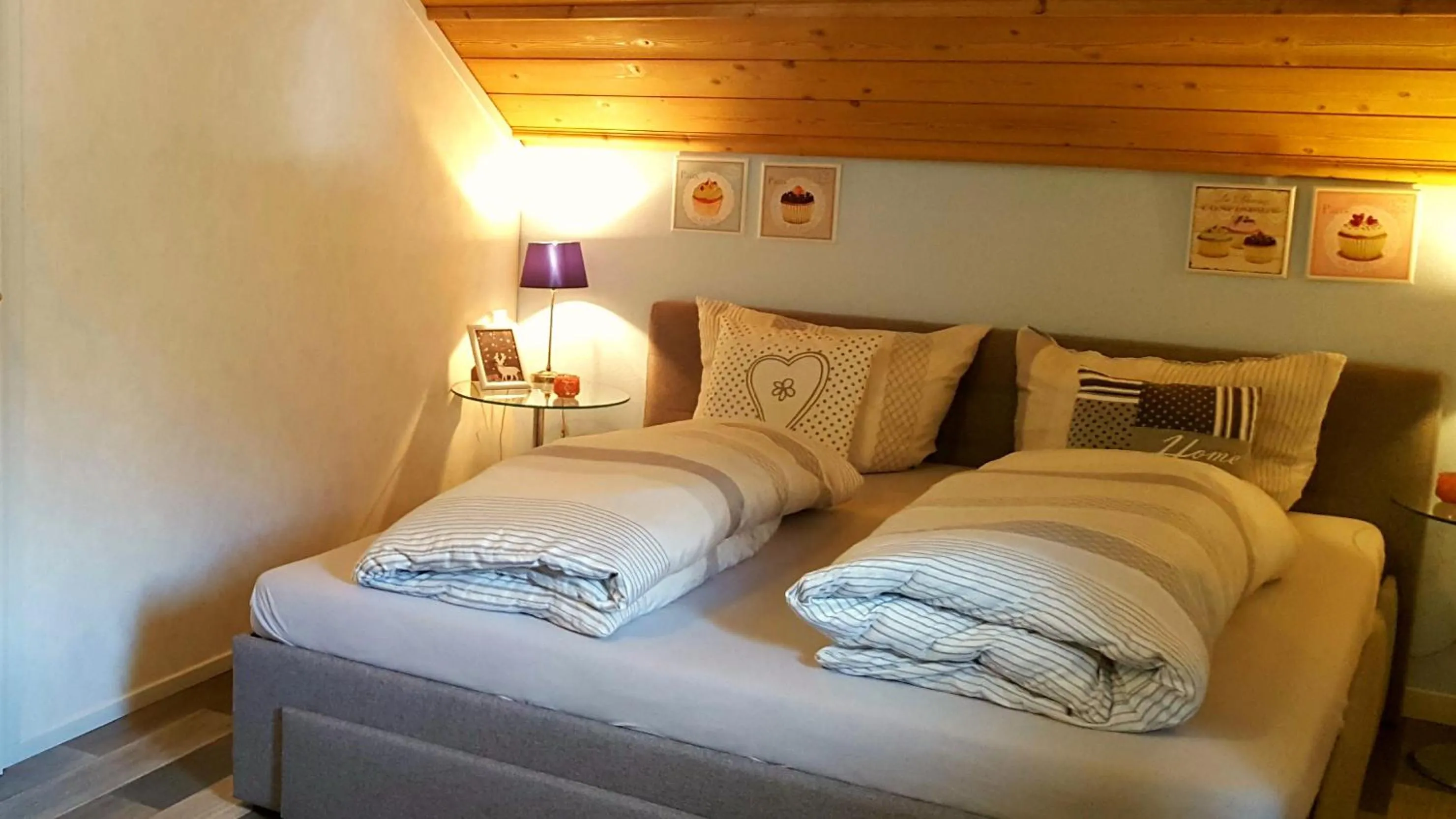 Bed in Hotel Gasthof Gaistal