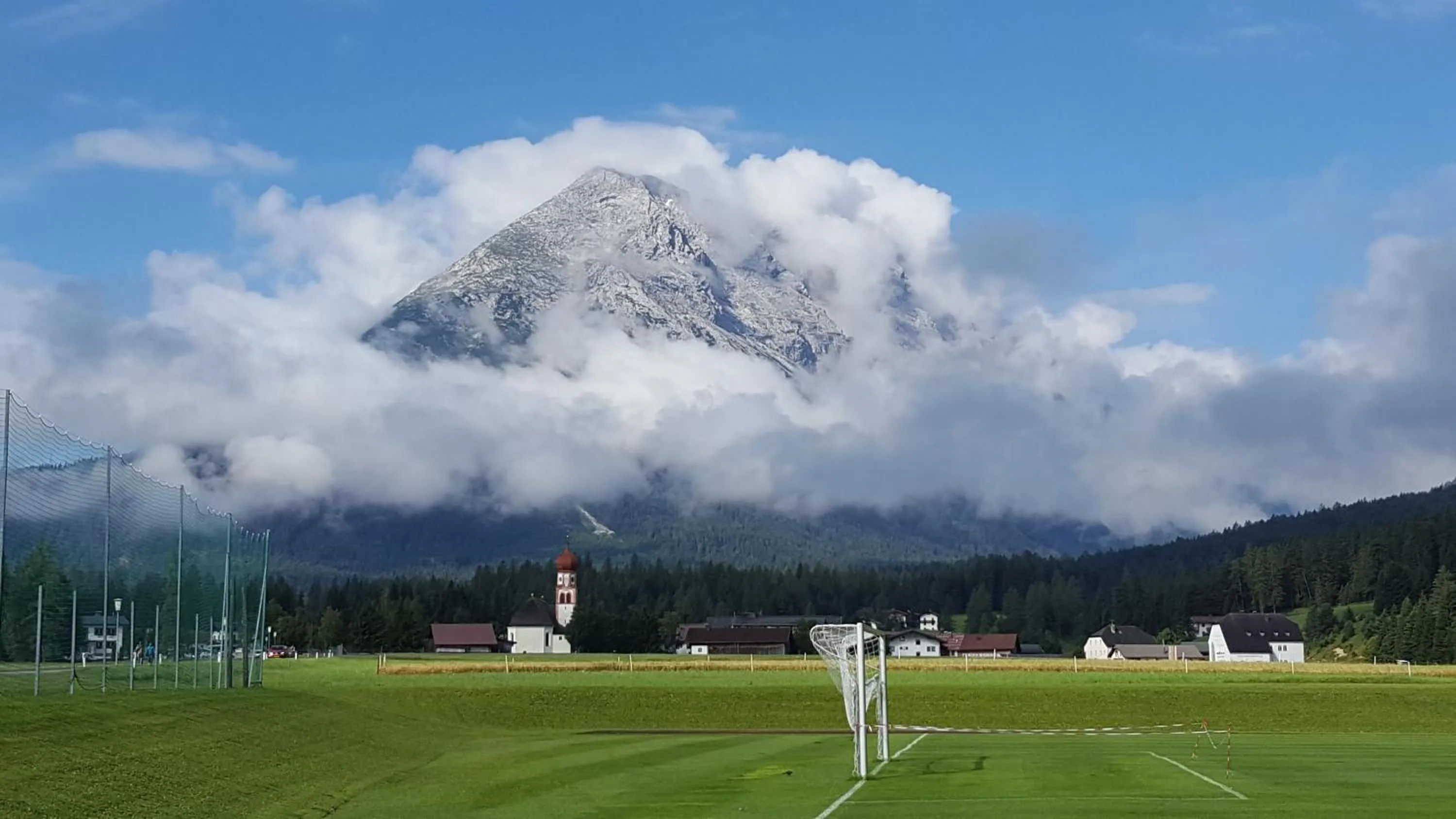 Natural landscape in Hotel Gasthof Gaistal