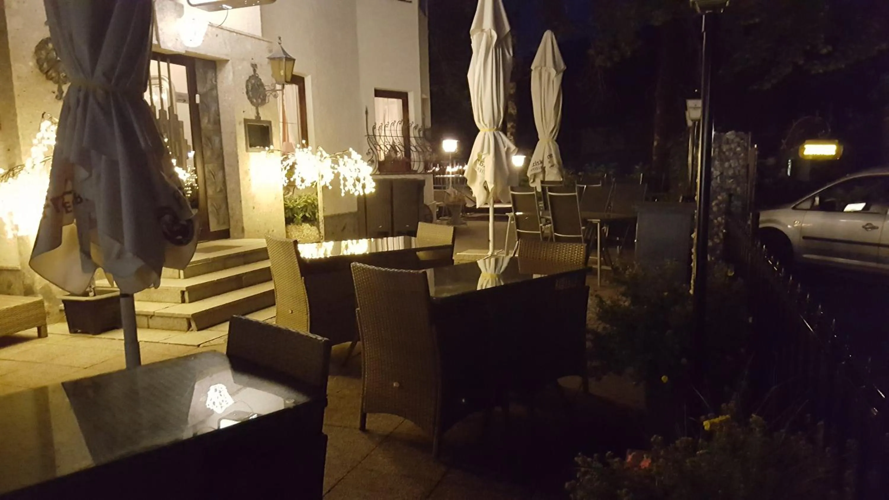 Balcony/Terrace in Hotel Gasthof Gaistal