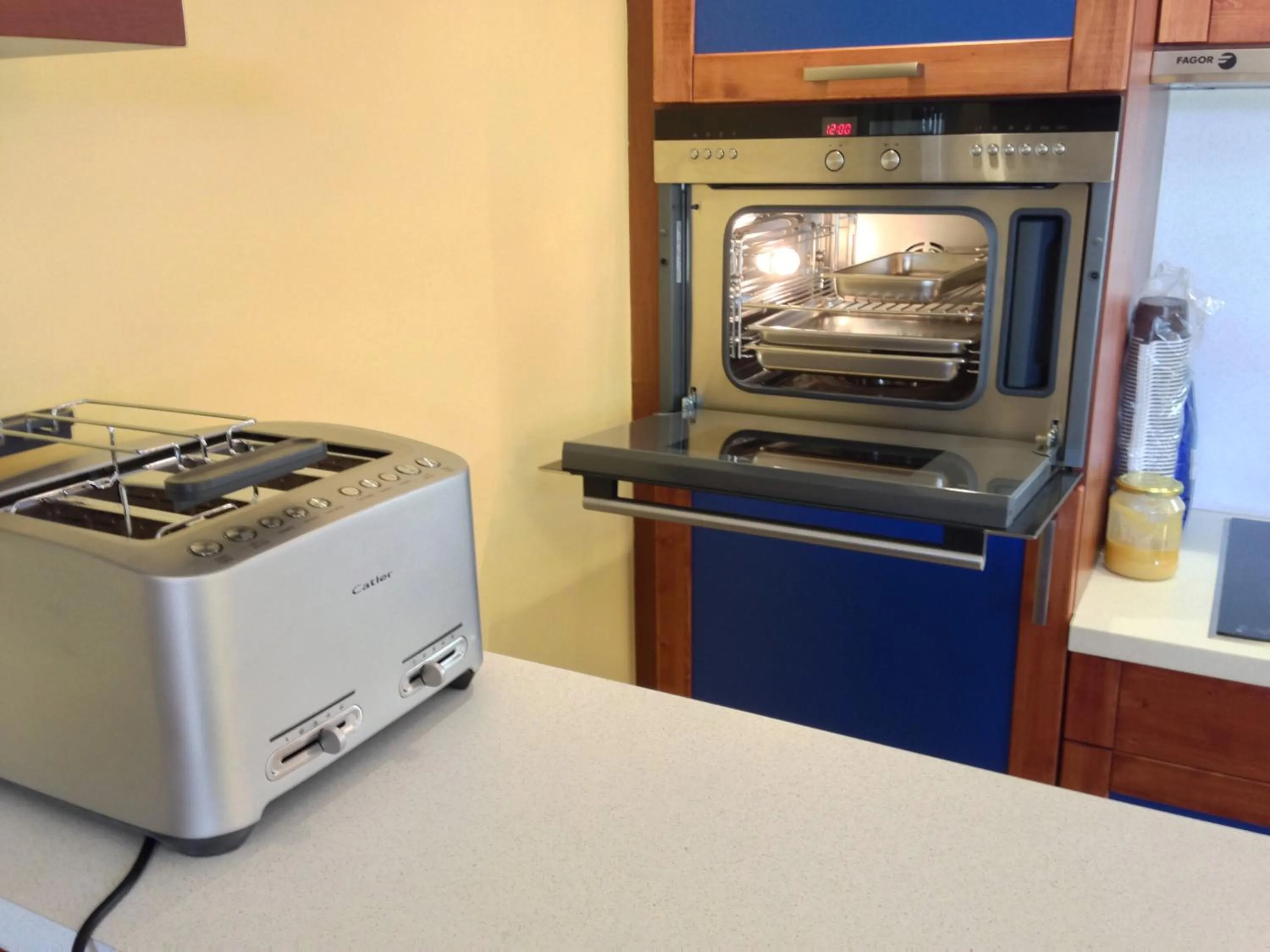 Kitchen or kitchenette in Lake View Apartments near Golf Resort Kunětická Hora, Dříteč