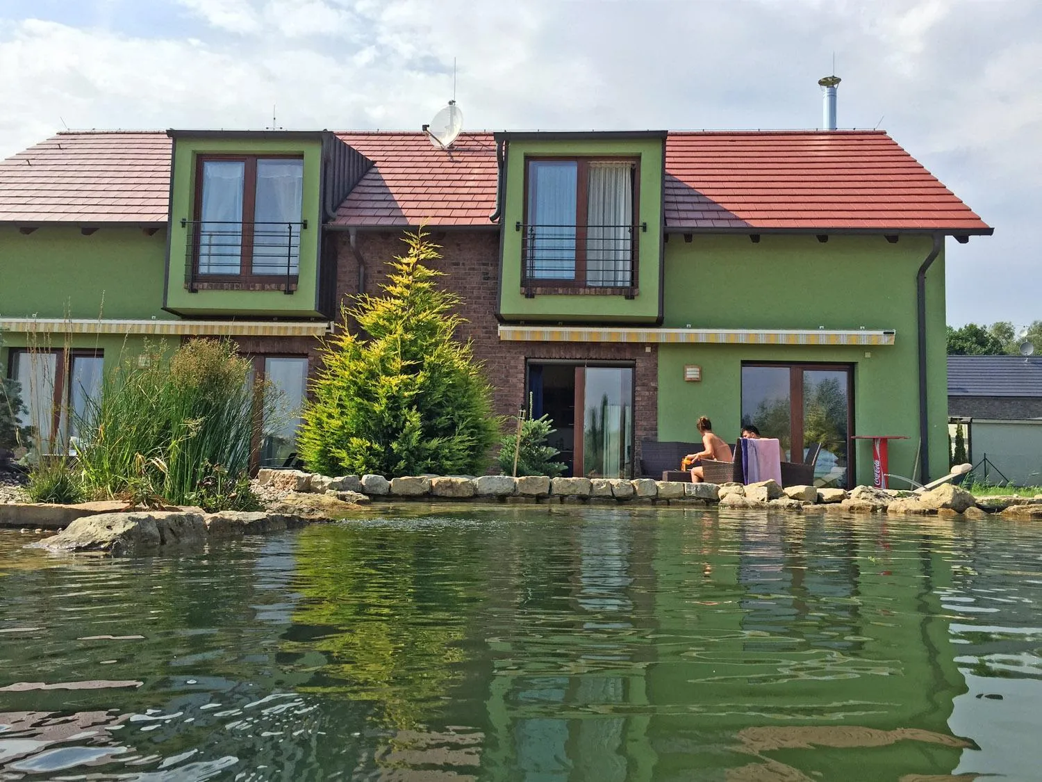 Property building in Lake View Apartments near Golf Resort Kunětická Hora, Dříteč