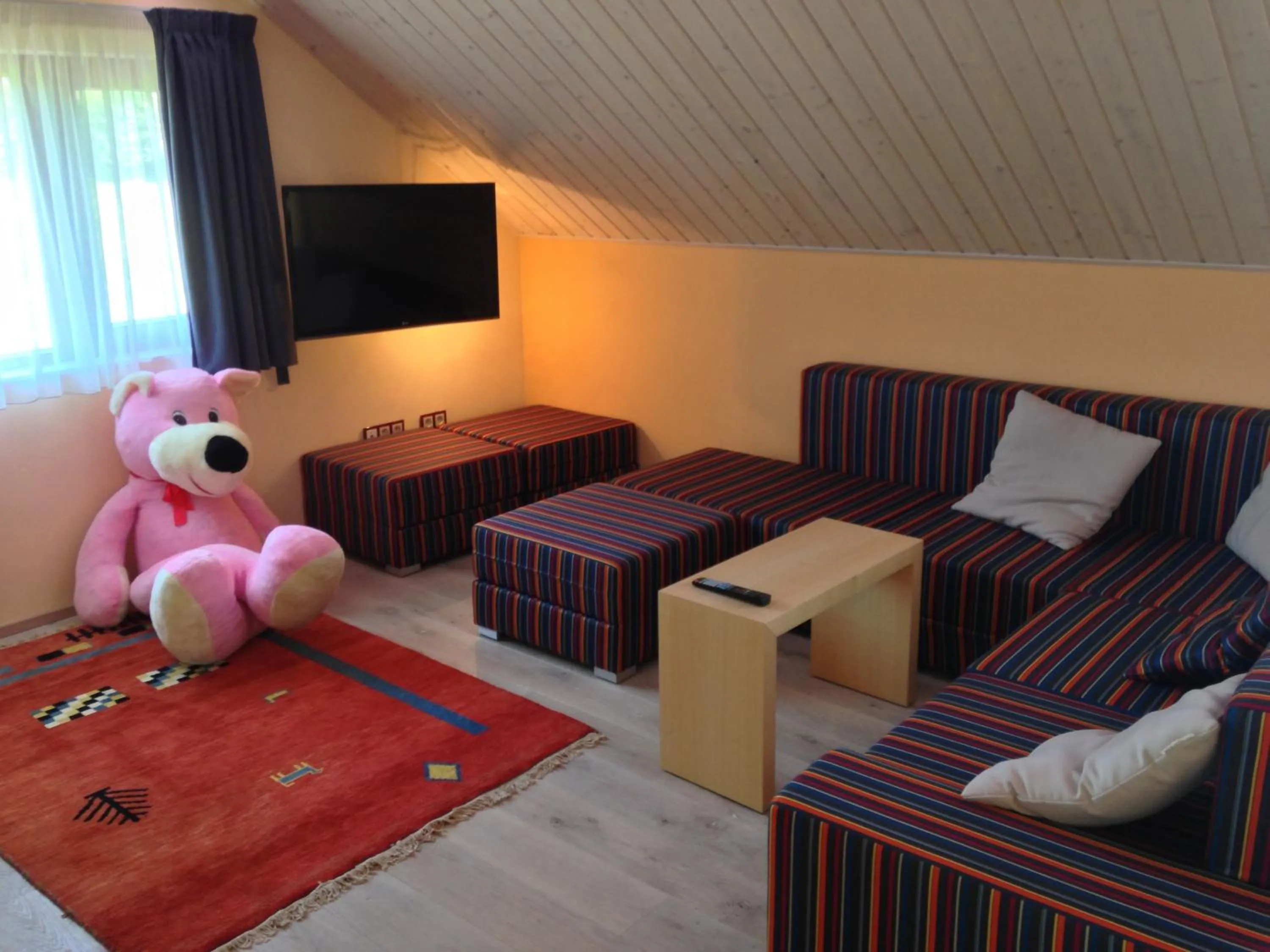 Living room in Lake View Apartments near Golf Resort Kunětická Hora, Dříteč