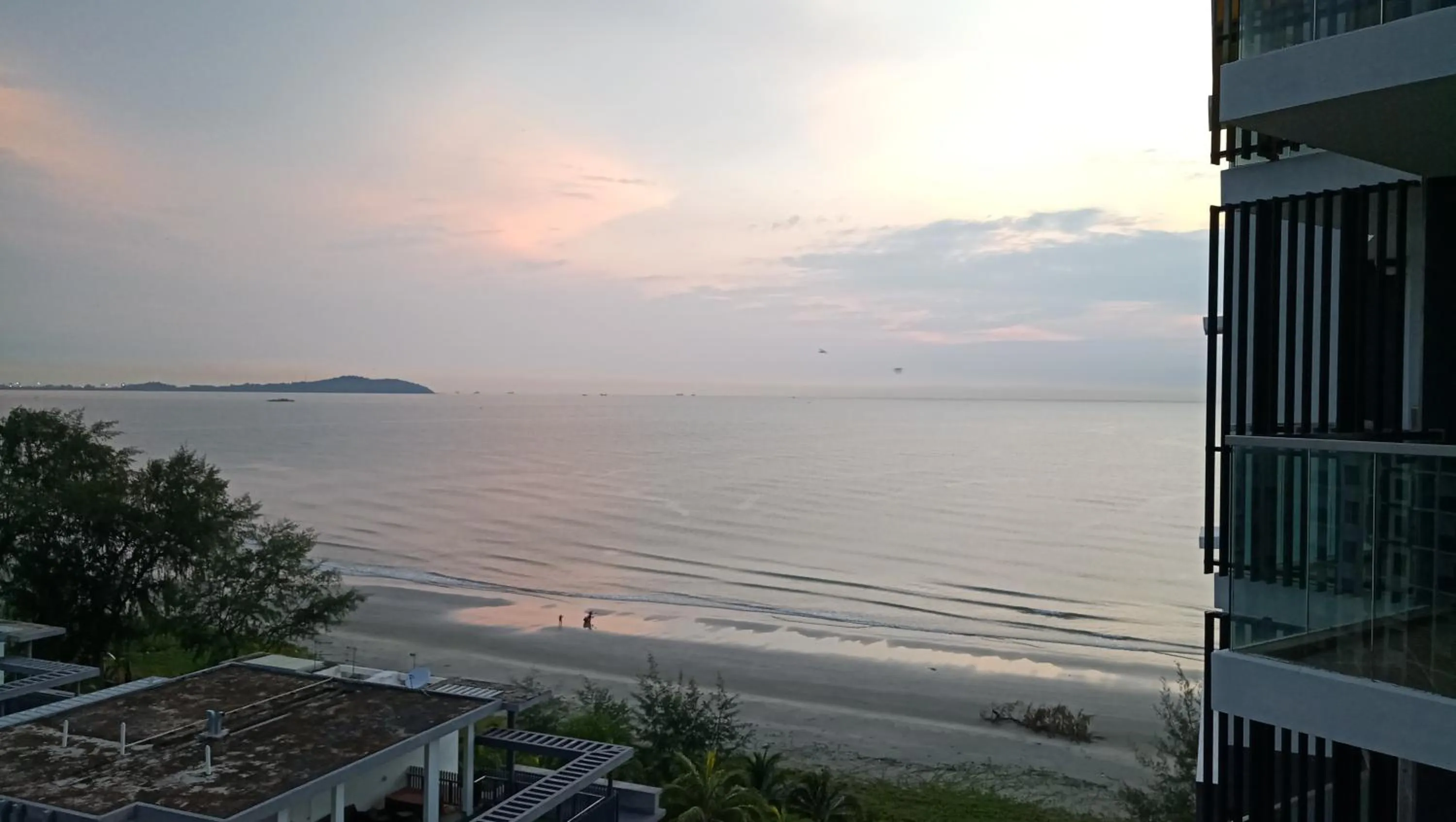 Balcony/Terrace in Timur Bay Seafront Residence Kuantan