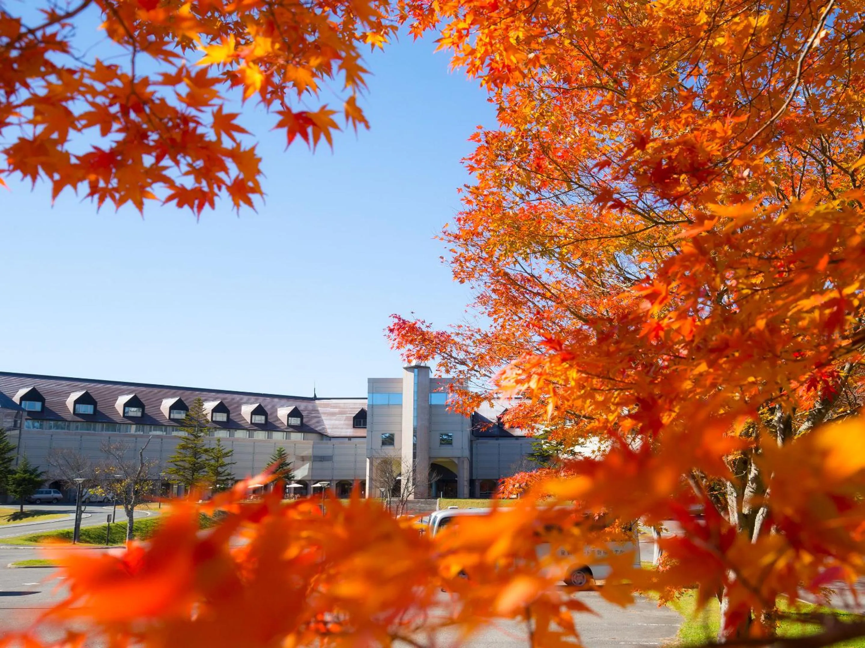 Property building in Urabandai Lake Resort Geihinkan Nekoma Rikyu