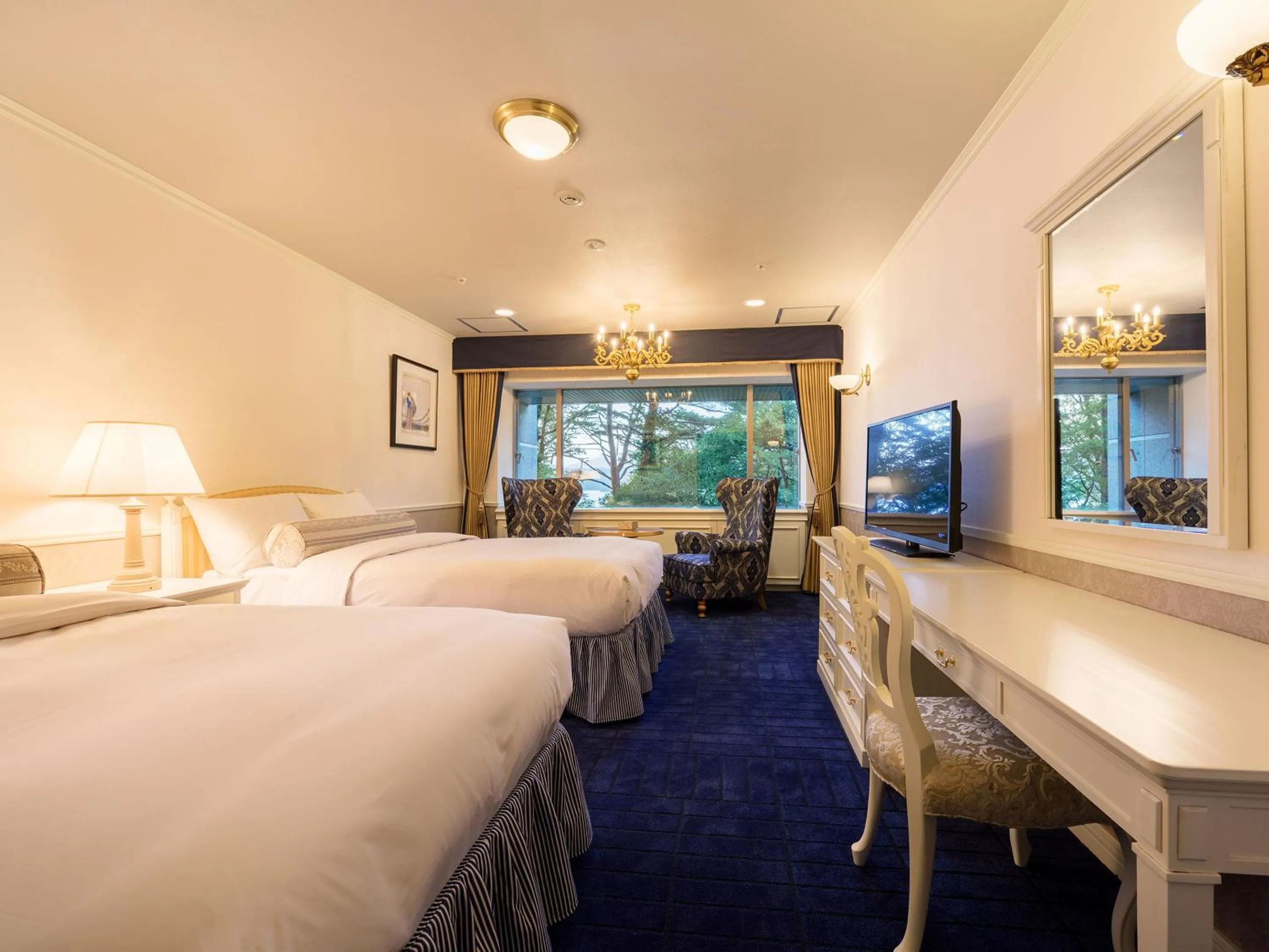 Photo of the whole room, Bed in Urabandai Lake Resort Geihinkan Nekoma Rikyu