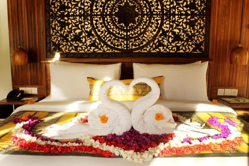 Bed in Kenran Resort Ubud By Soscomma
