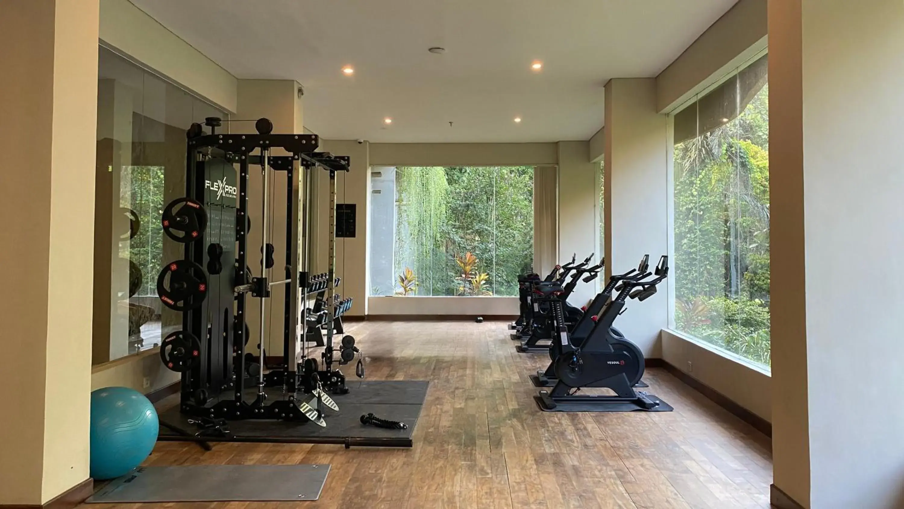 Fitness centre/facilities in Kenran Resort Ubud By Soscomma Fitness centre/facilities in Kenran Resort Ubud By Soscomma