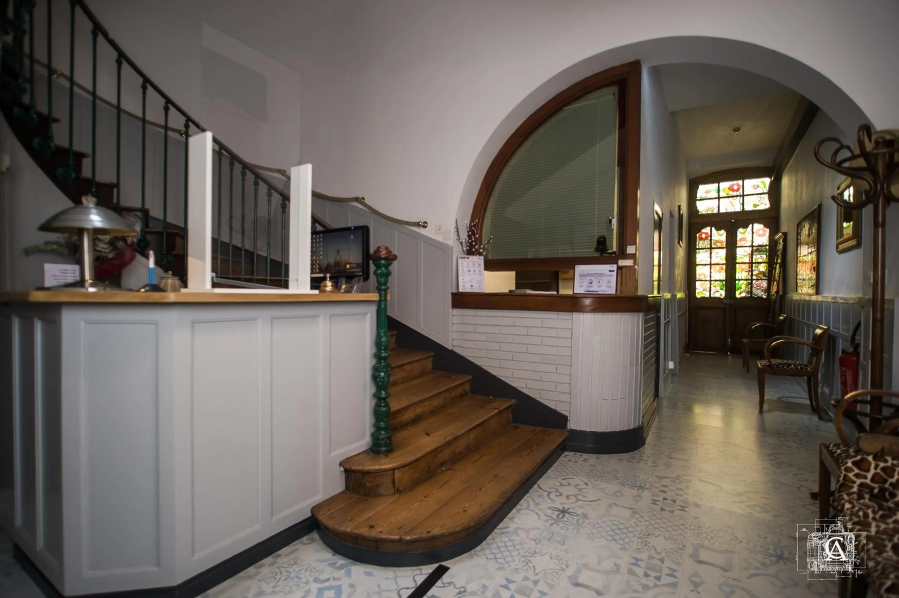Lobby or reception in Hotel de La Paix