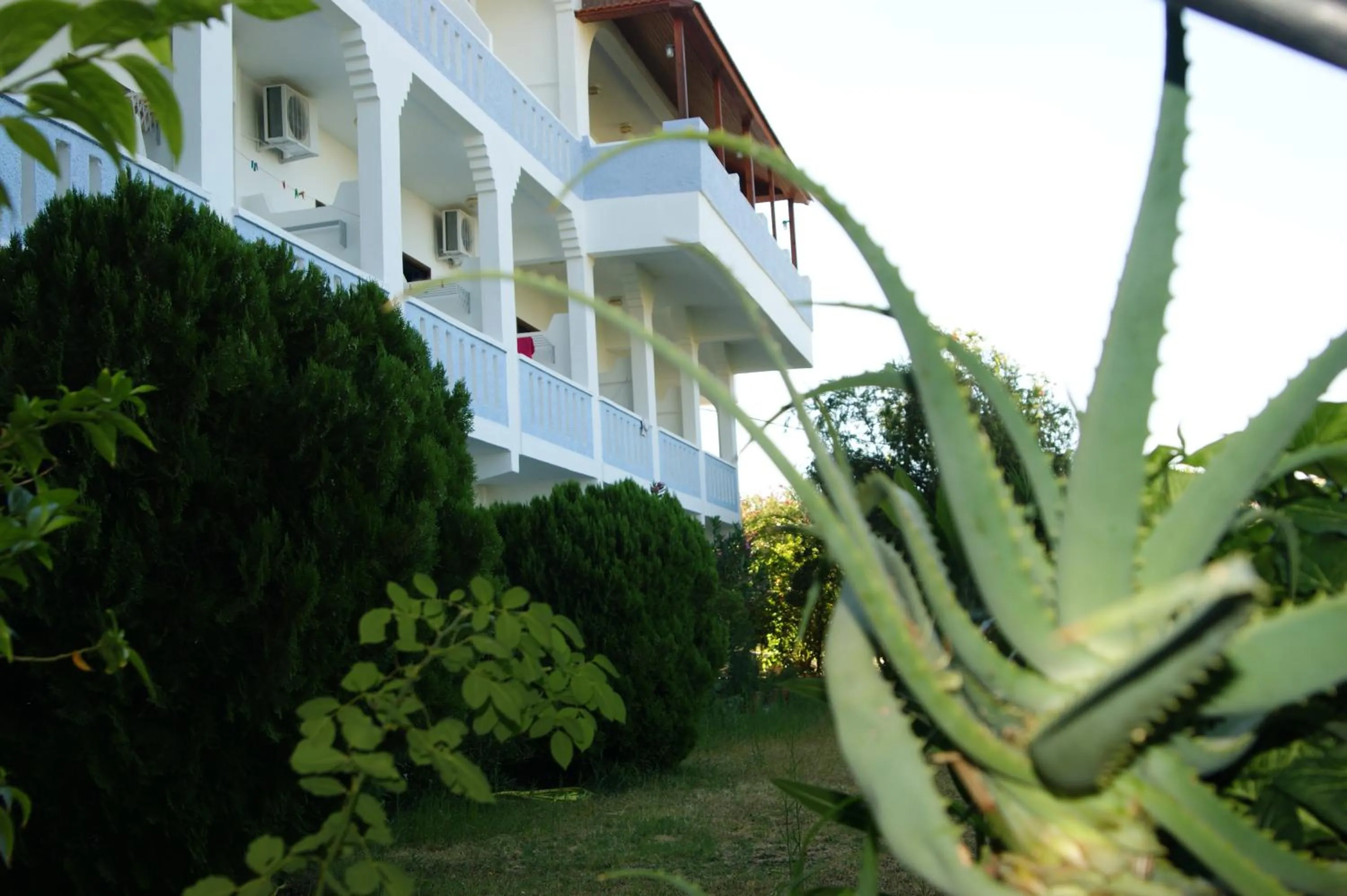 Facade/entrance in Lofos Hotel
