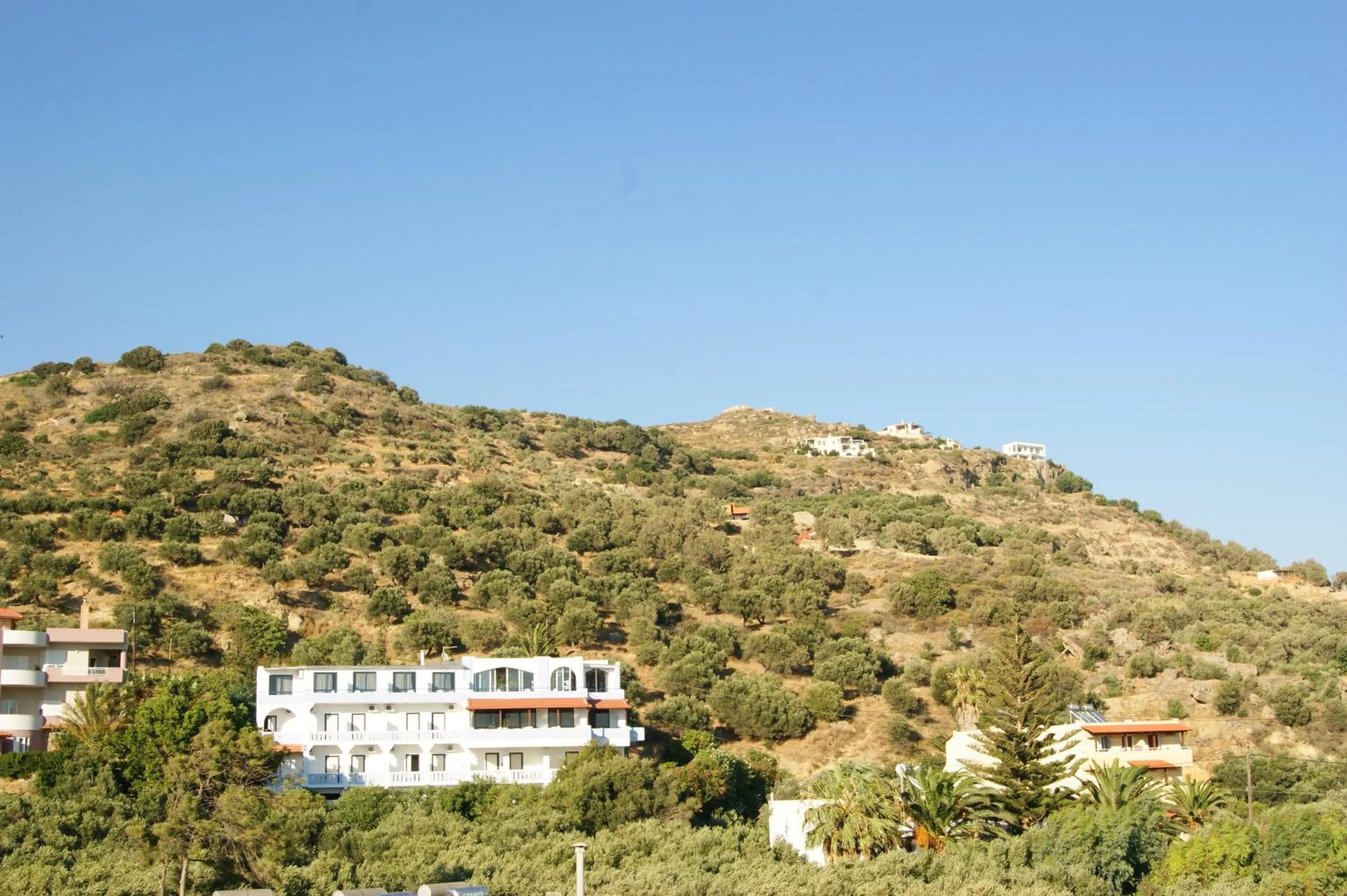 Facade/entrance in Lofos Hotel