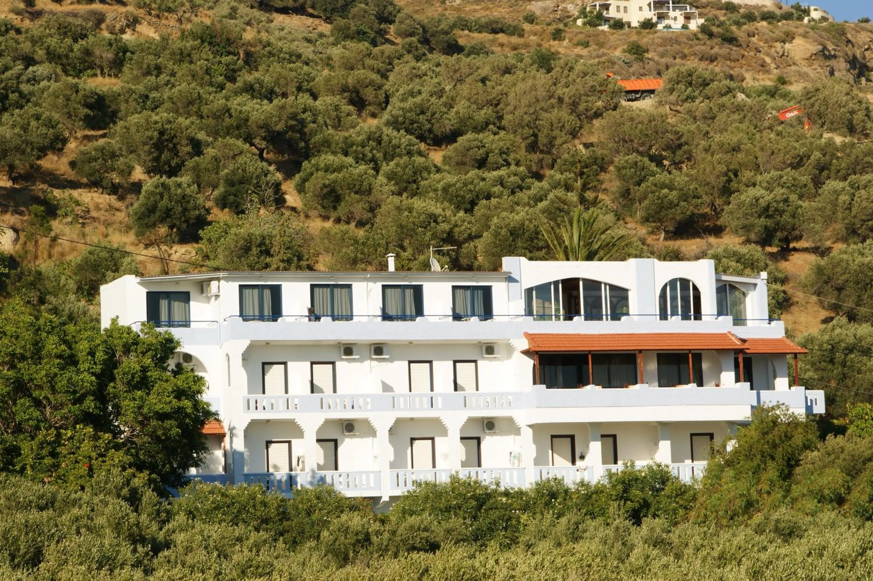 Bird's eye view in Lofos Hotel