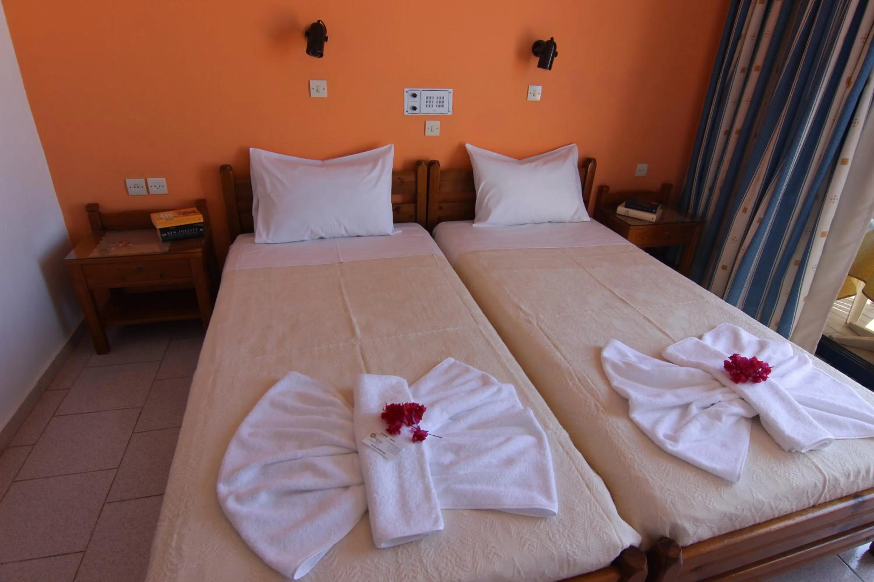 Bed in Lofos Hotel