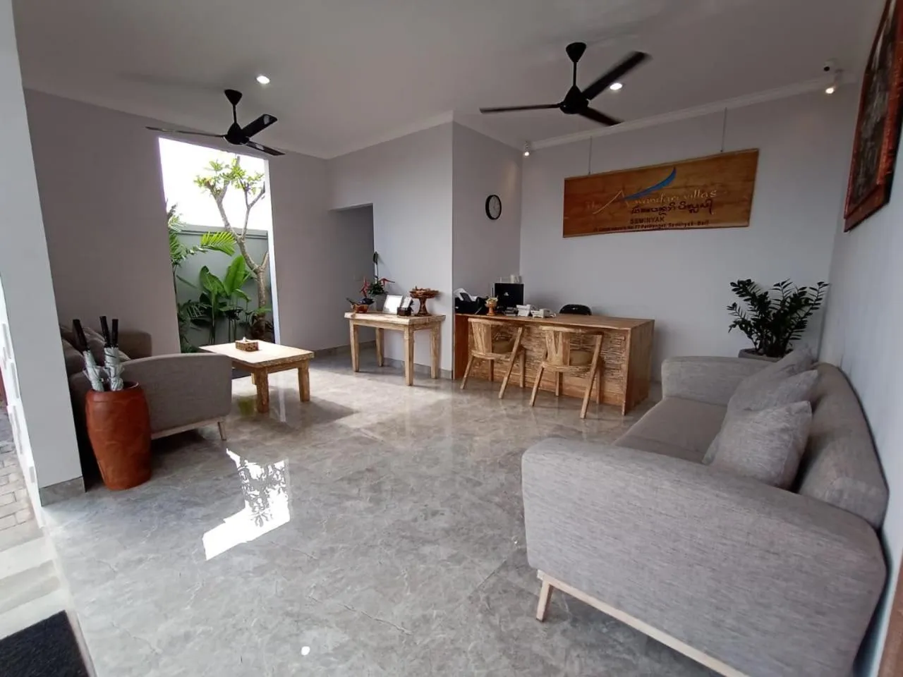 Lobby or reception in The Awandari Villas Seminyak - CHSE Certified
