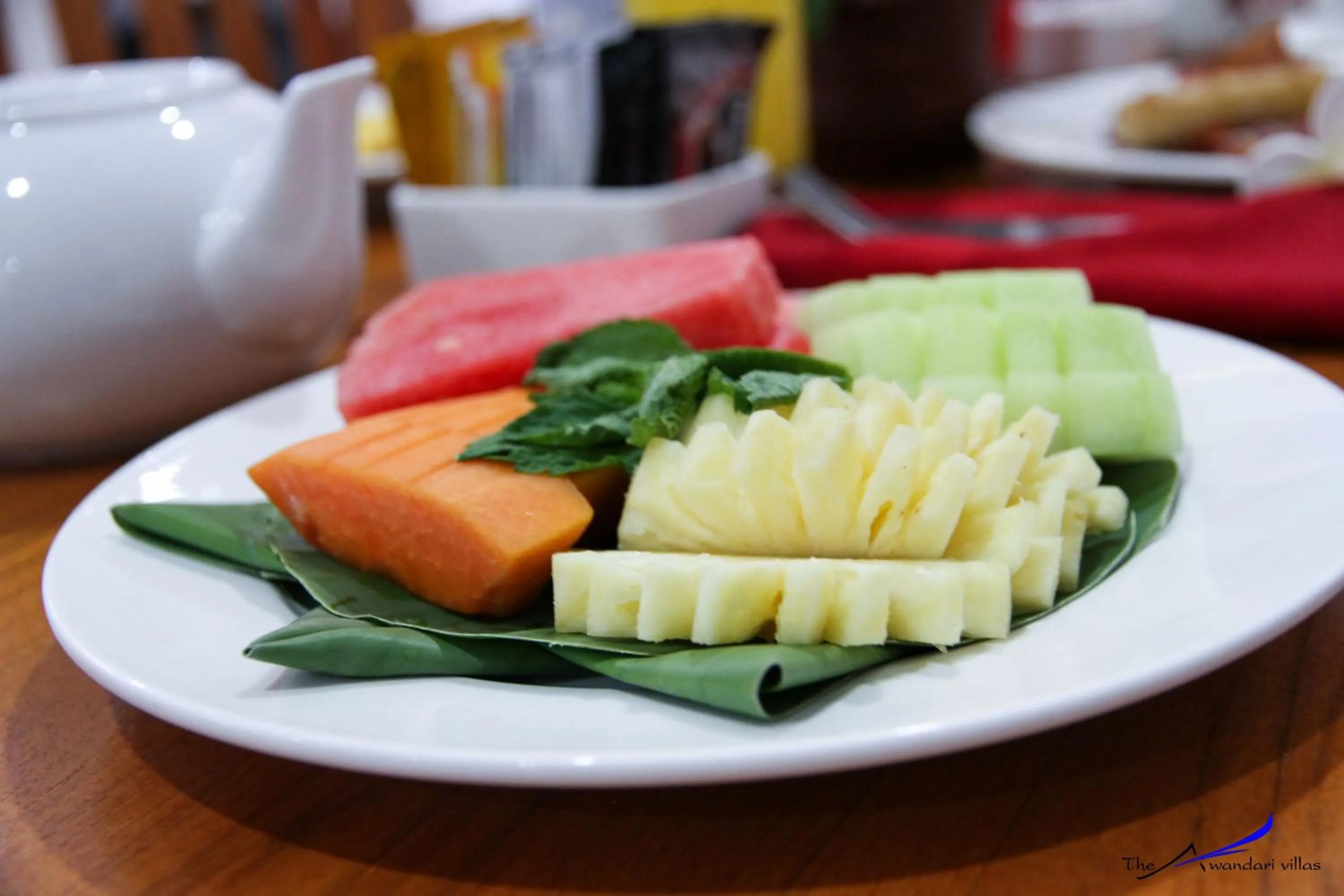 Restaurant/places to eat in The Awandari Villas Seminyak - CHSE Certified