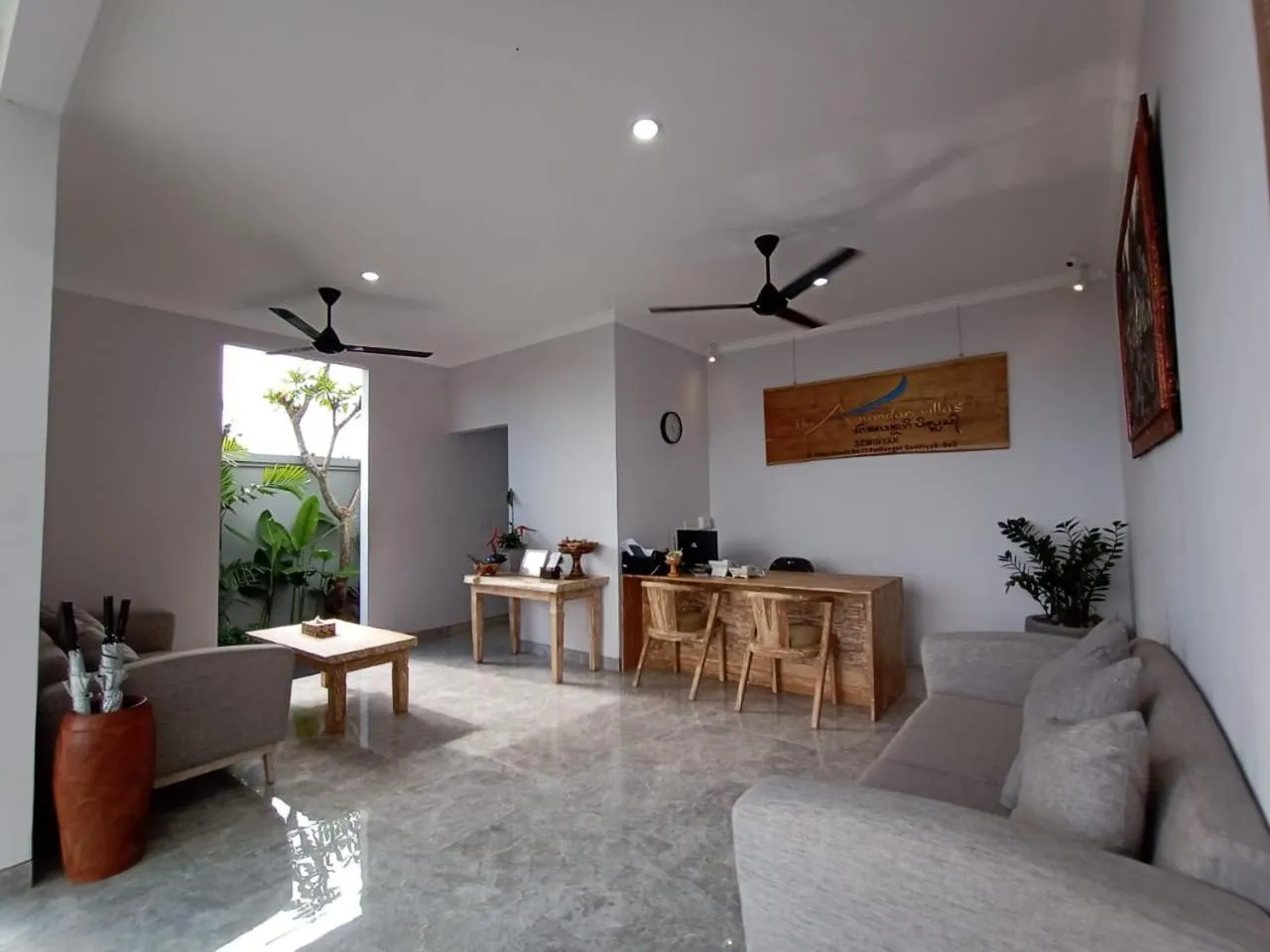 Lobby or reception in The Awandari Villas Seminyak - CHSE Certified