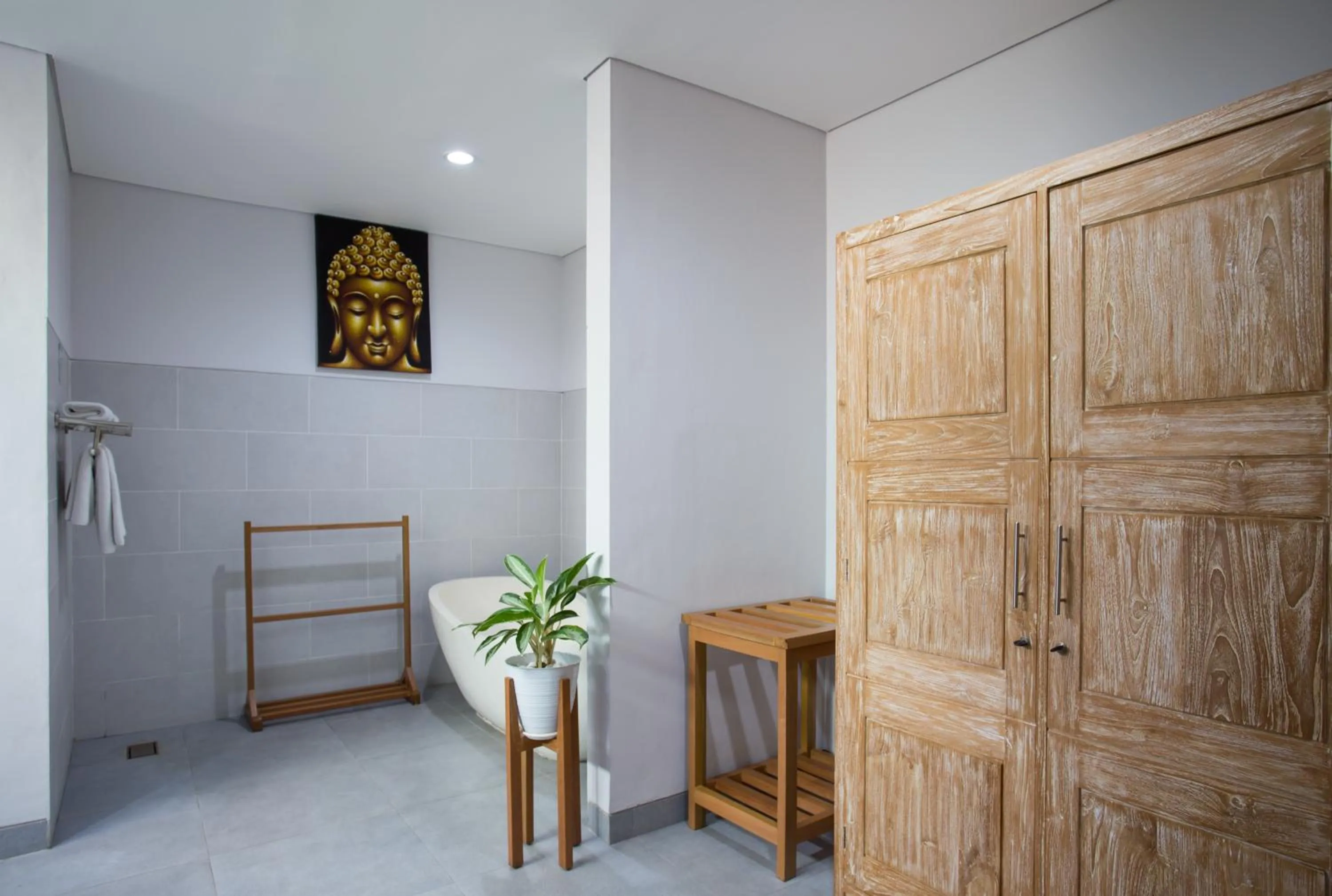 wardrobe in The Awandari Villas Seminyak - CHSE Certified