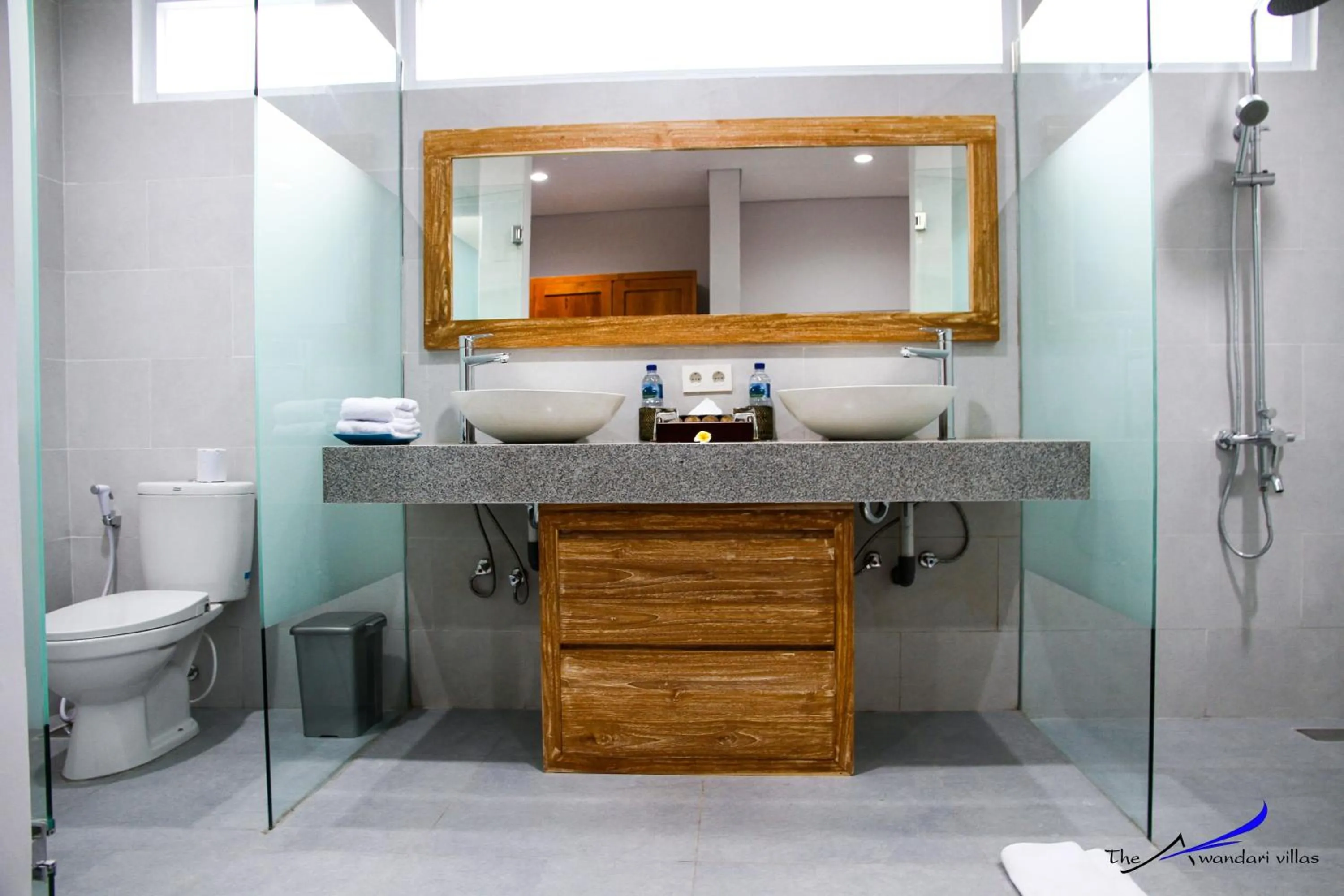 Bathroom in The Awandari Villas Seminyak - CHSE Certified