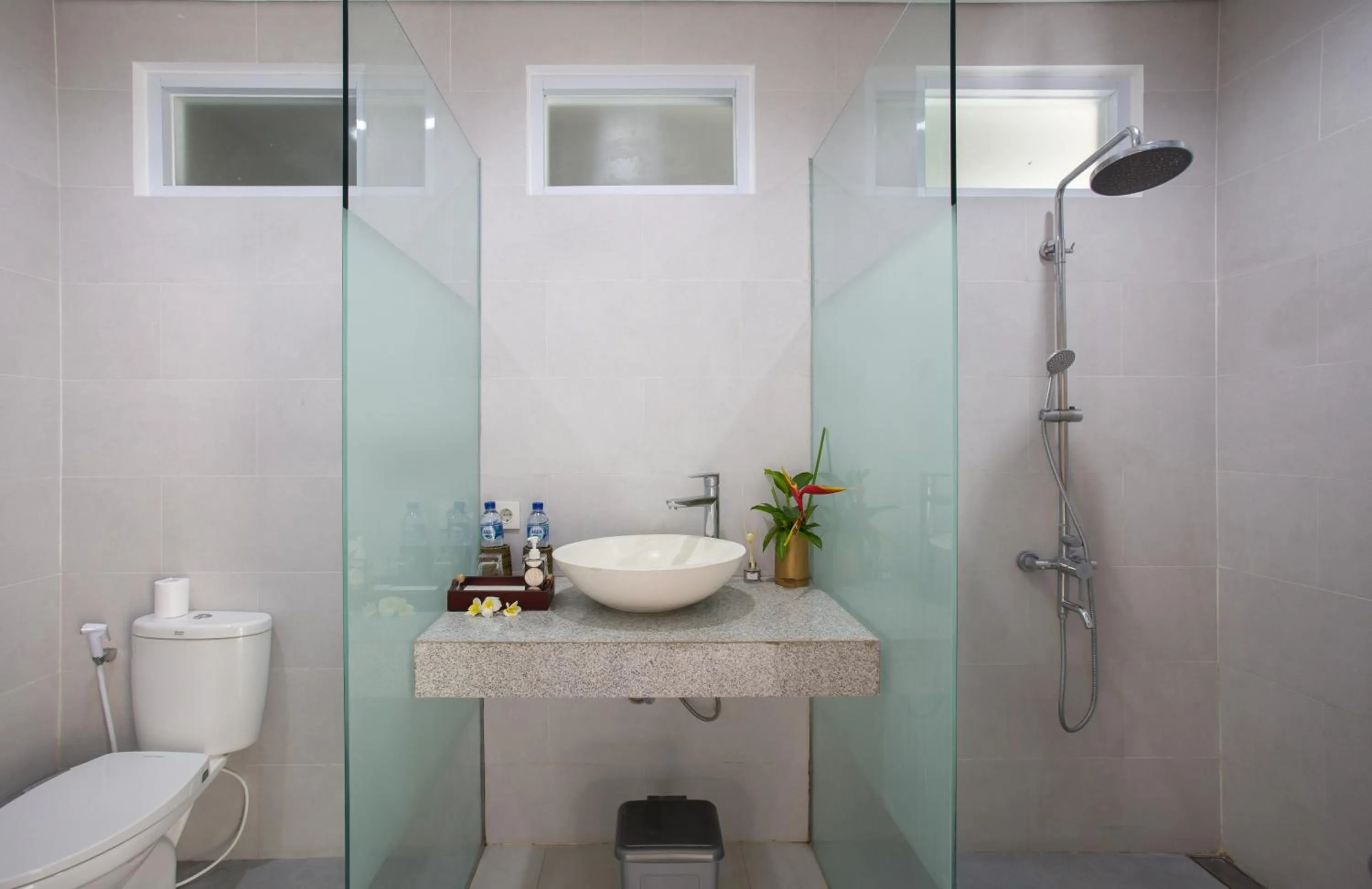 Bathroom in The Awandari Villas Seminyak - CHSE Certified