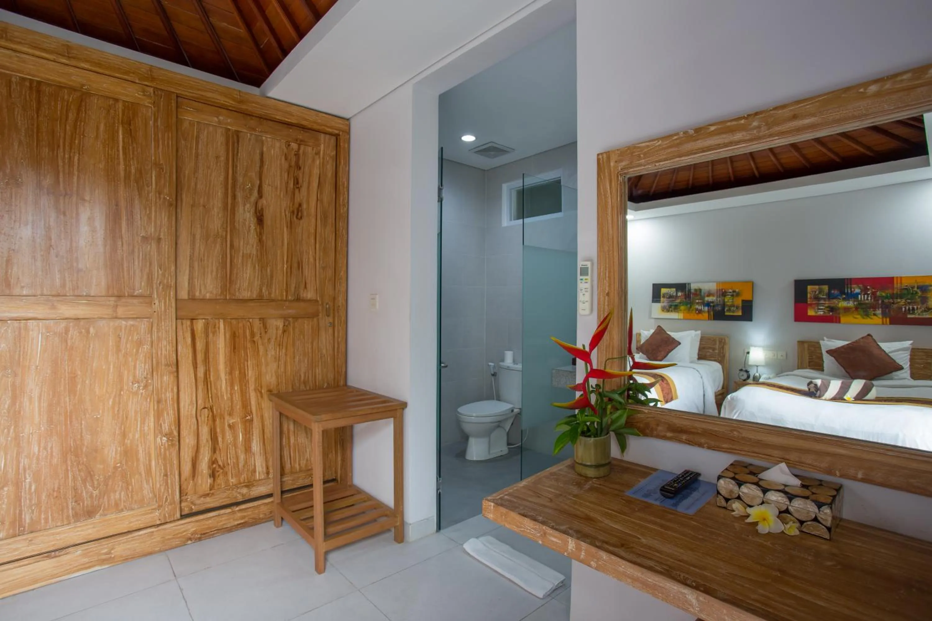 wardrobe in The Awandari Villas Seminyak - CHSE Certified