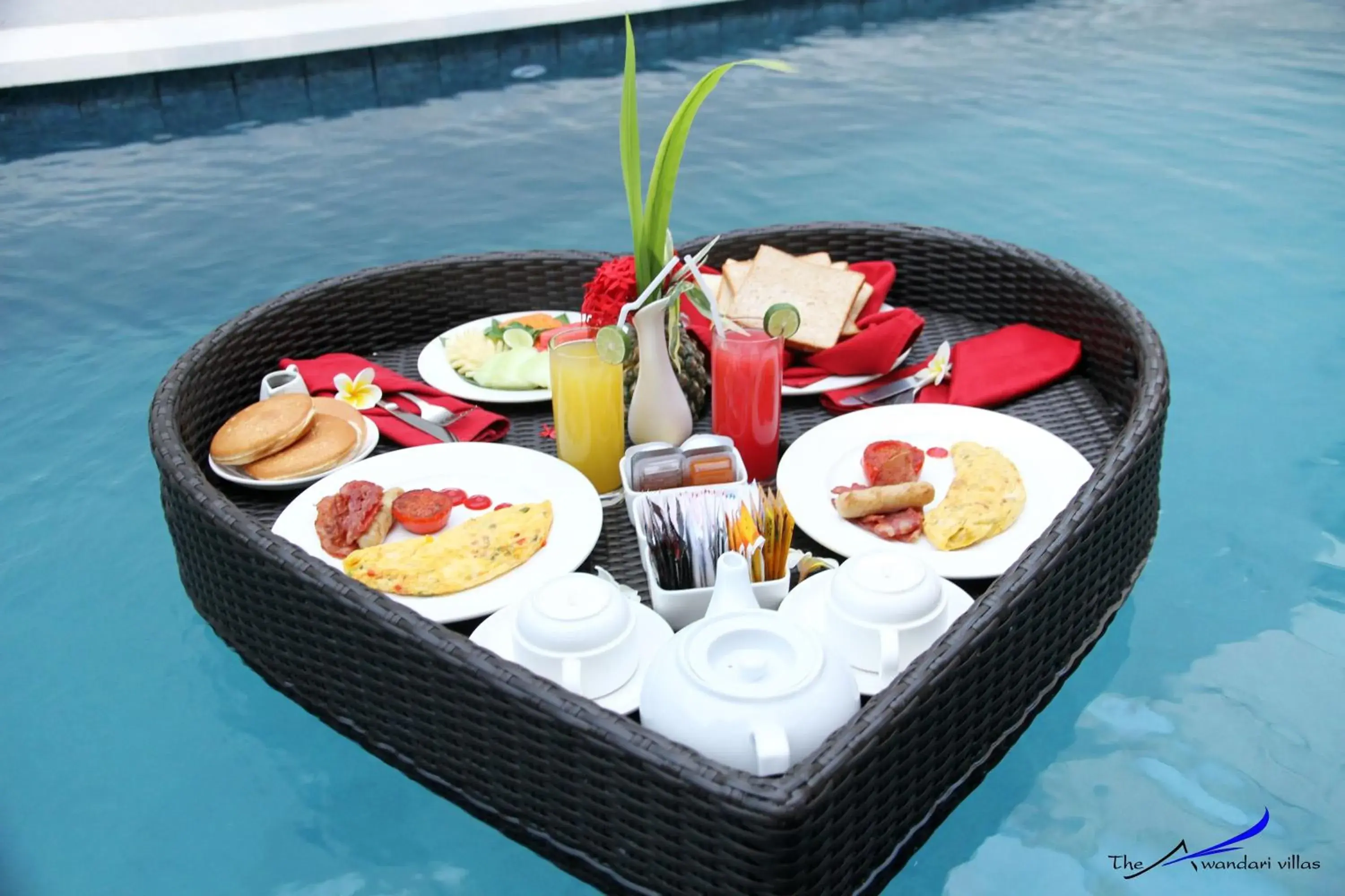 Breakfast in The Awandari Villas Seminyak - CHSE Certified Breakfast in The Awandari Villas Seminyak - CHSE Certified