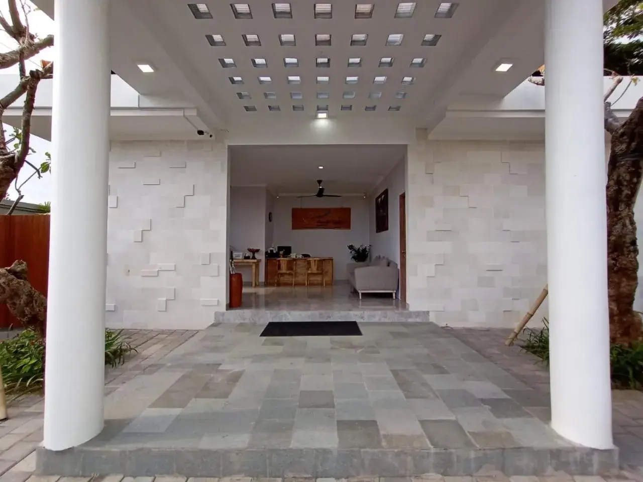 Lobby or reception in The Awandari Villas Seminyak - CHSE Certified Lobby or reception in The Awandari Villas Seminyak - CHSE Certified