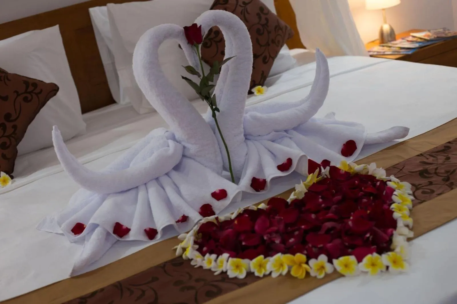 Bedroom, Bed in The Awandari Villas Seminyak - CHSE Certified