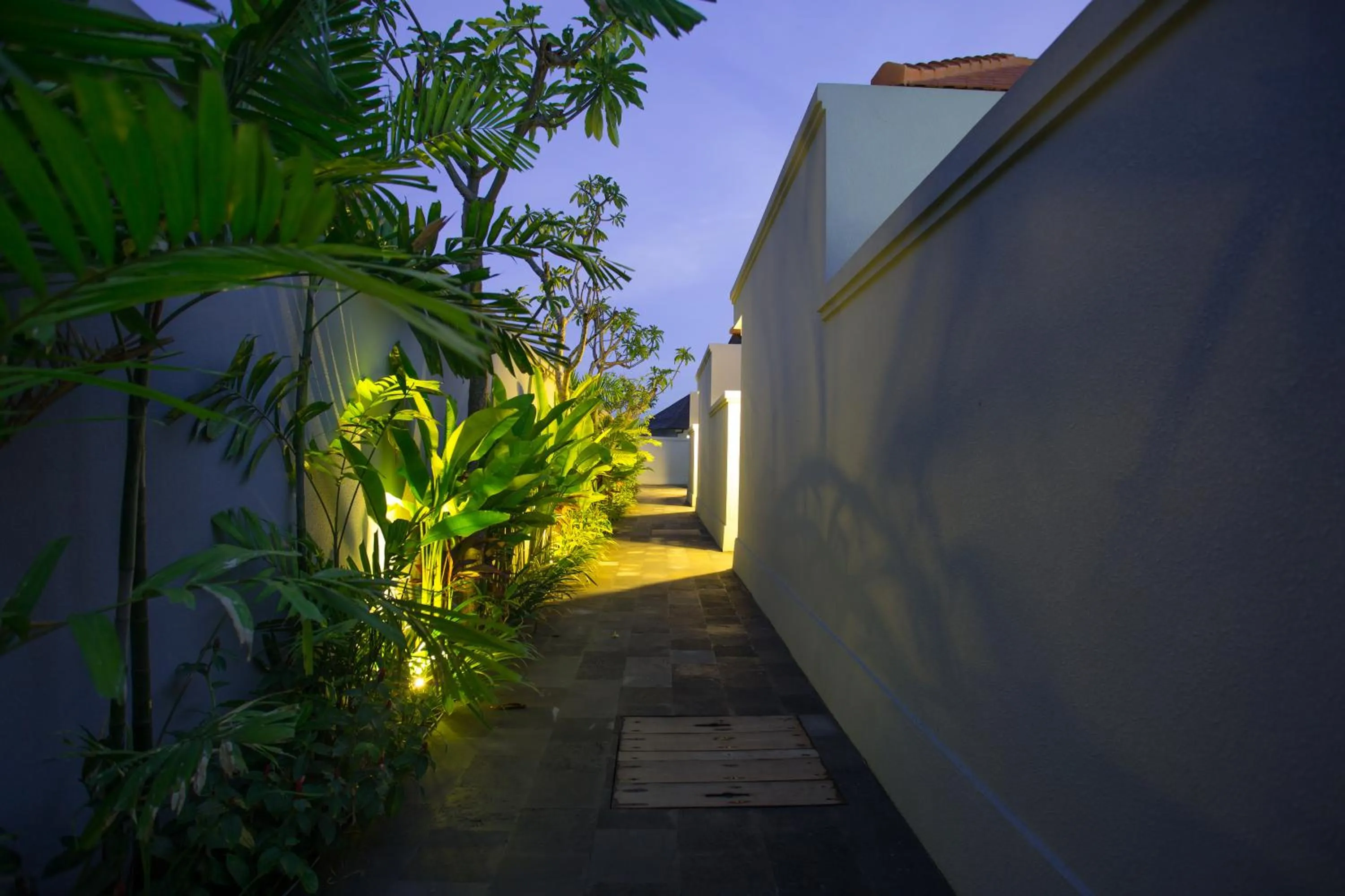 Natural landscape in The Awandari Villas Seminyak - CHSE Certified