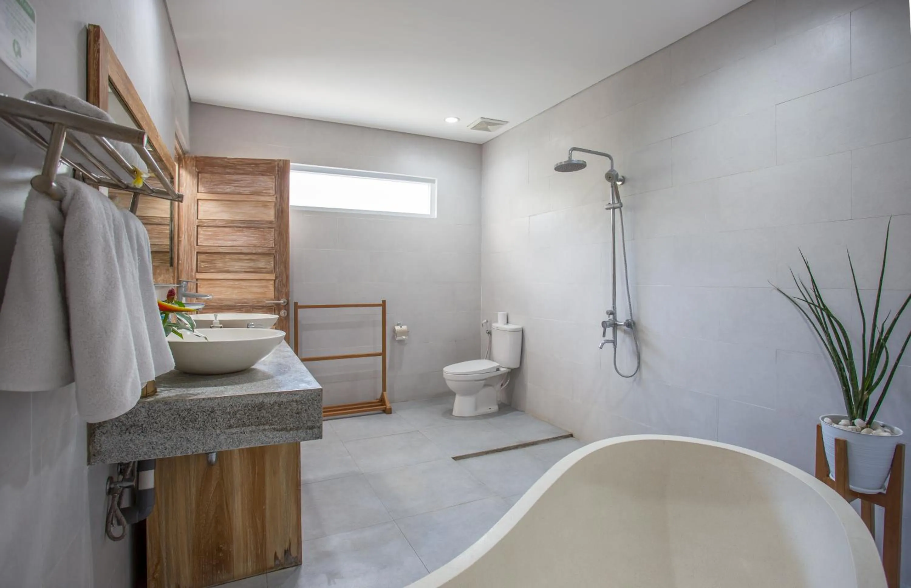 Bathroom in The Awandari Villas Seminyak - CHSE Certified