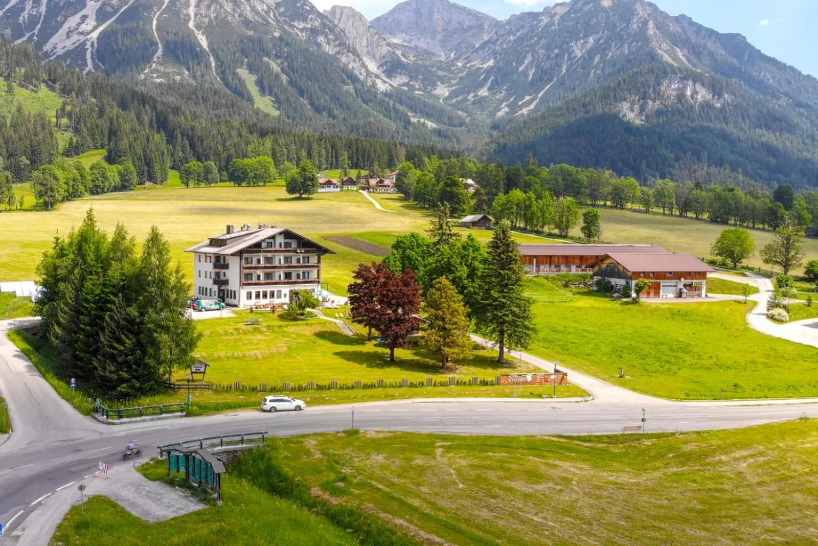 Bird's eye view in Hotel Stierer