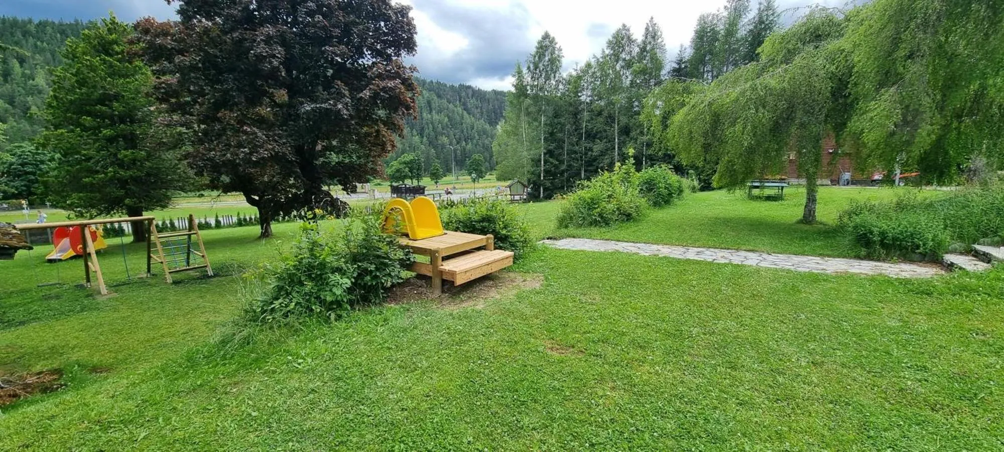 Children play ground in Hotel Stierer