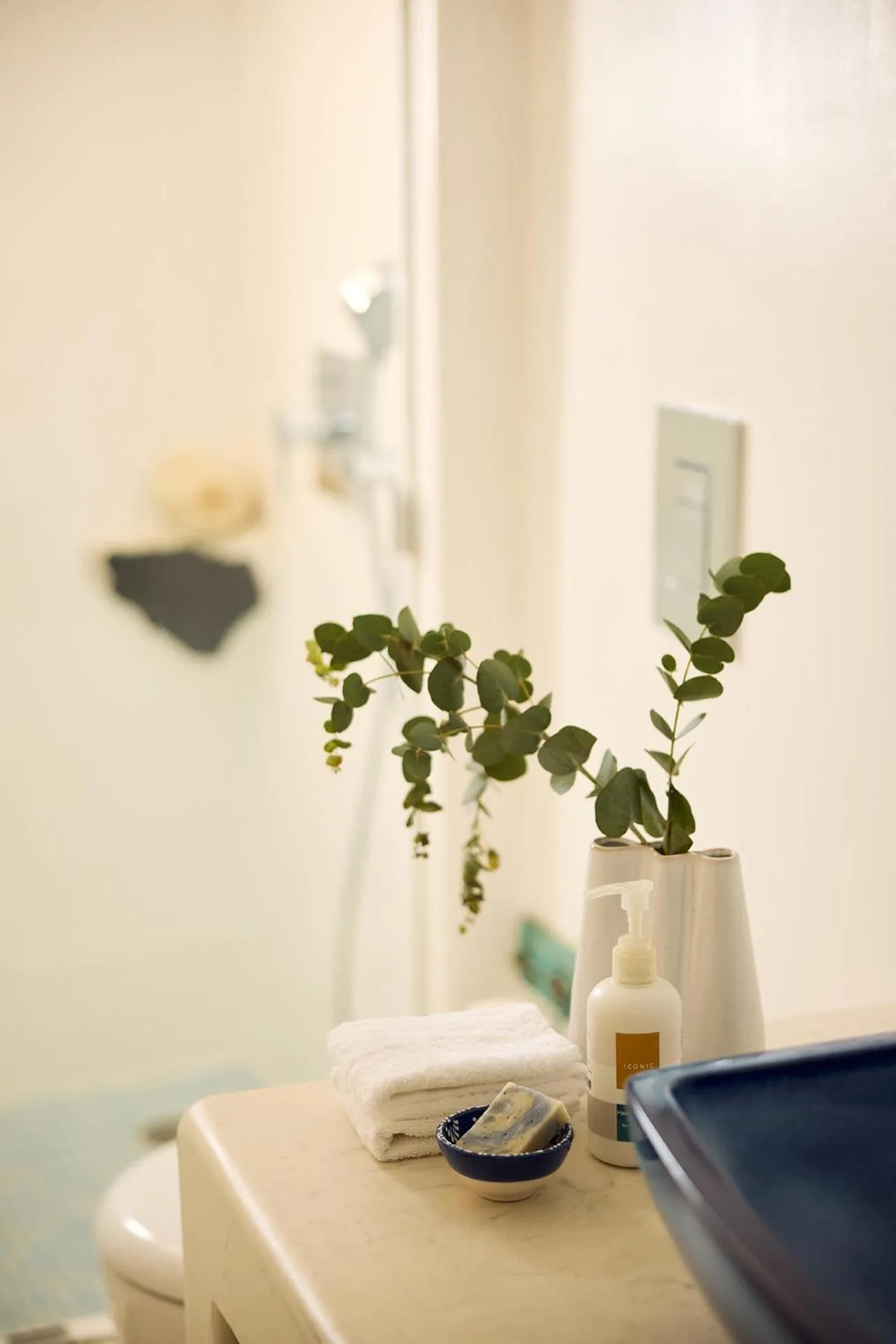 Decorative detail in Iconic Santorini, a Boutique Cave Hotel by Sandglass