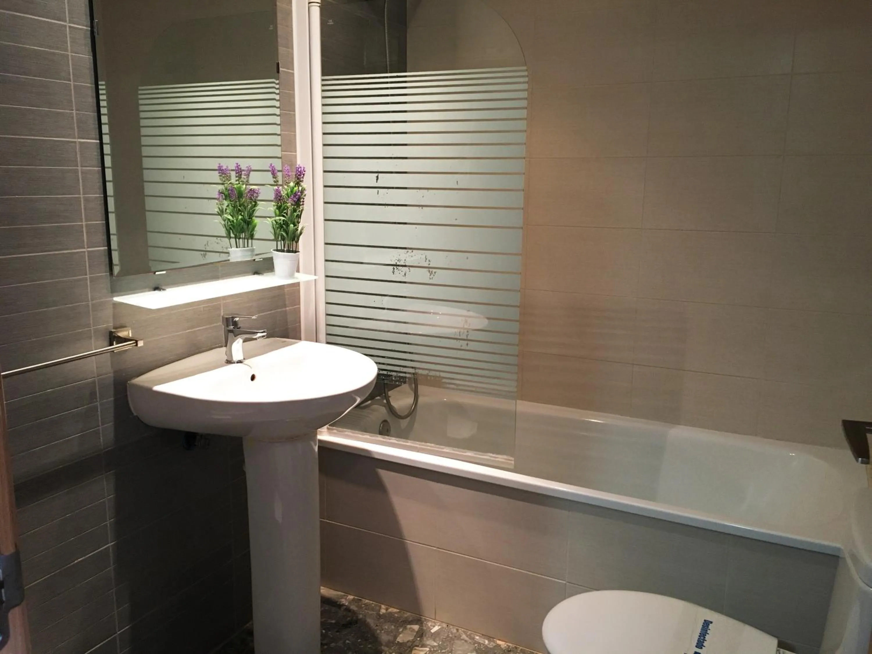 Bathroom in Apartamentos Doña Carmen 3000