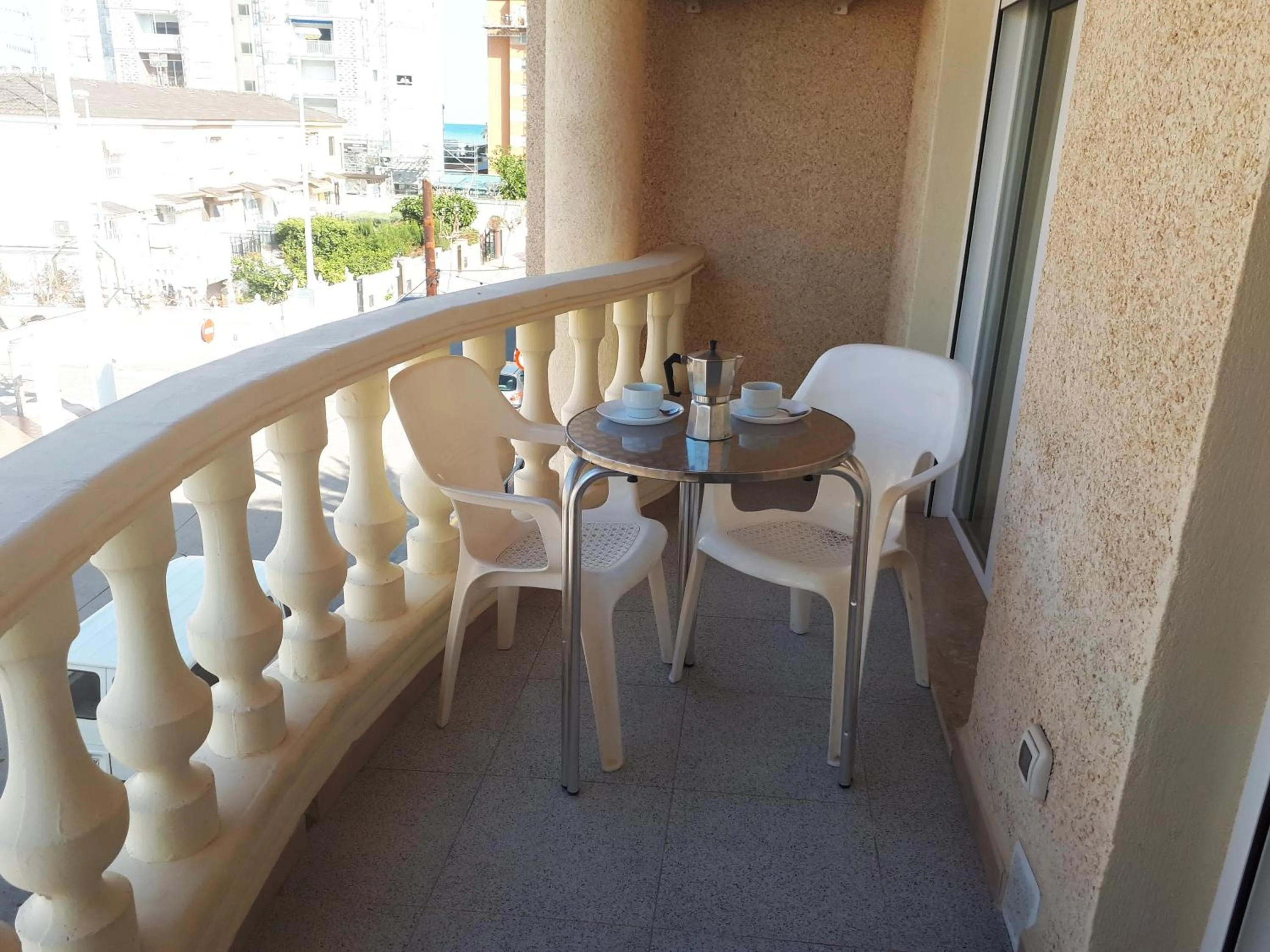 Balcony/Terrace in Apartamentos Doña Carmen 3000
