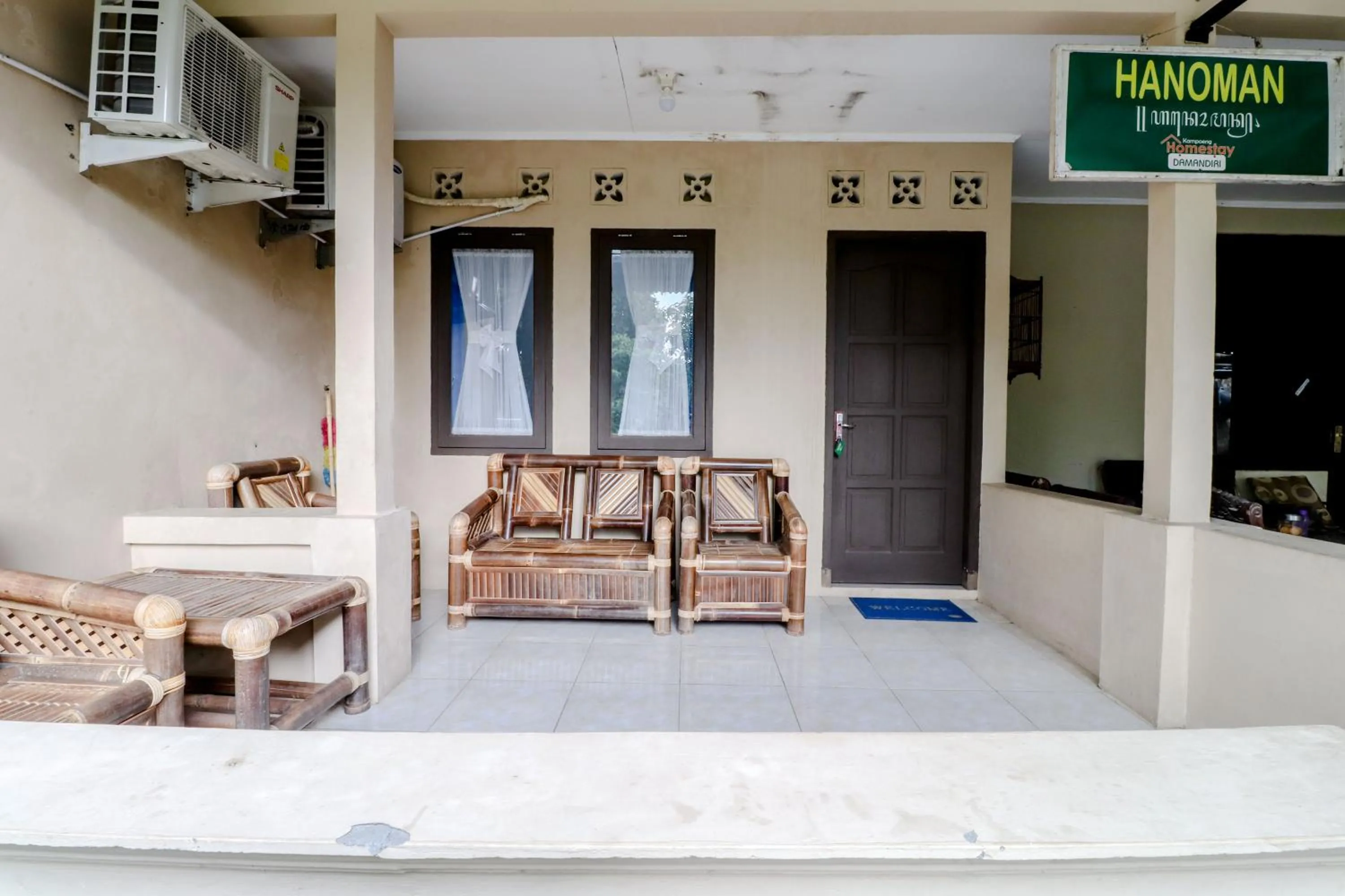 Patio in Homestay Damandiri Prambanan Syariah