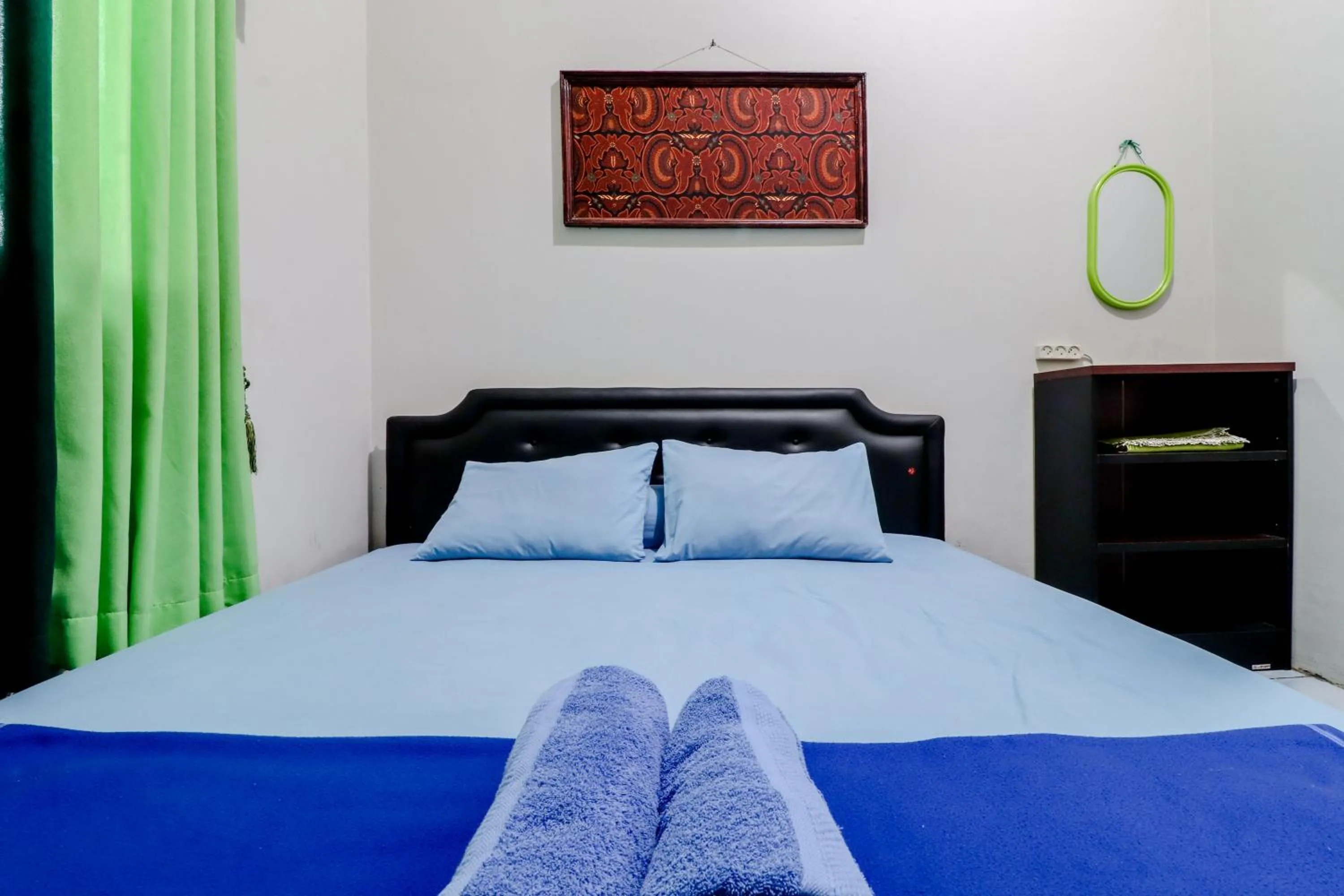 Bed in Homestay Damandiri Prambanan Syariah