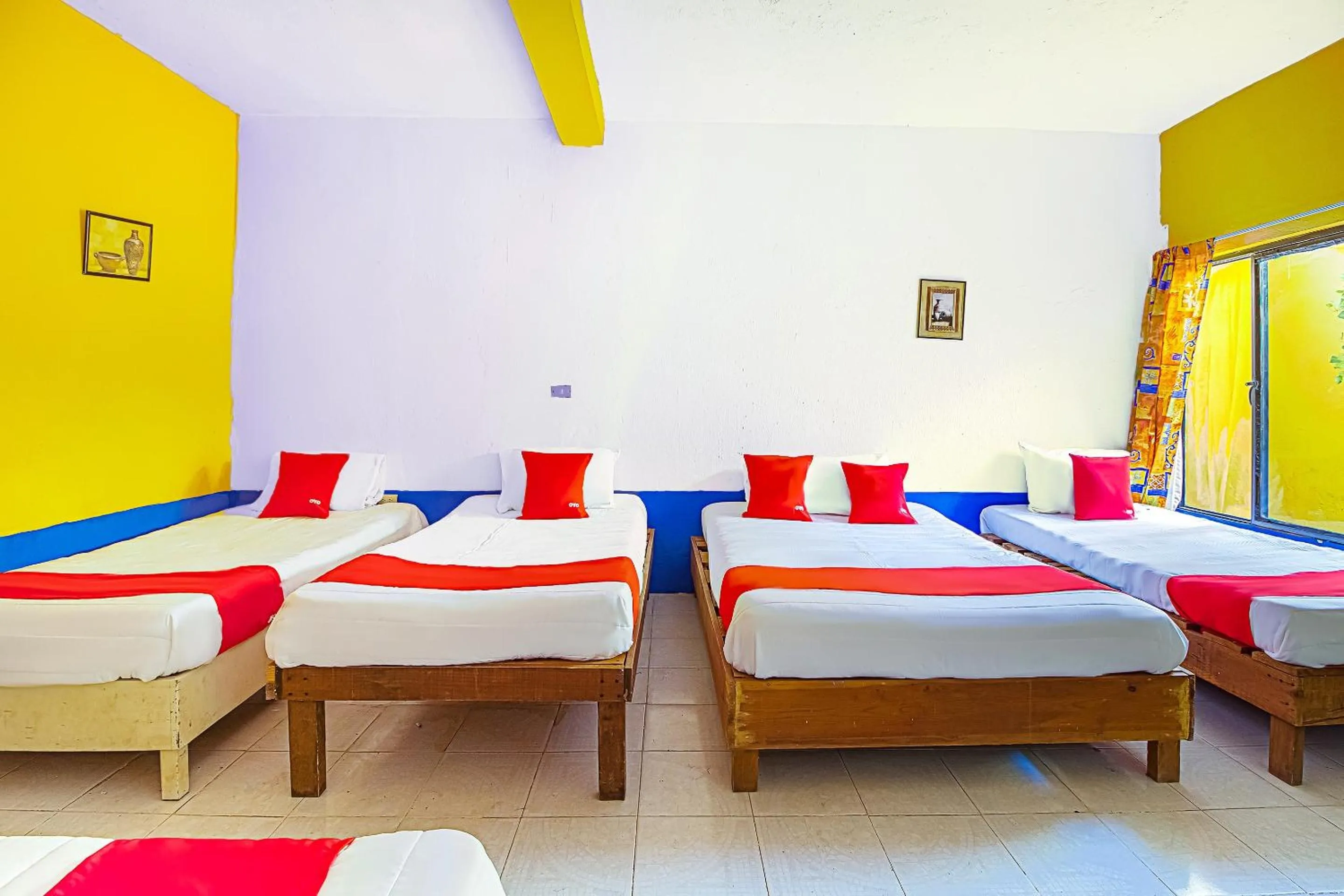 Bedroom, Bed in OYO Hotel Posada Los Faroles,Tabasco