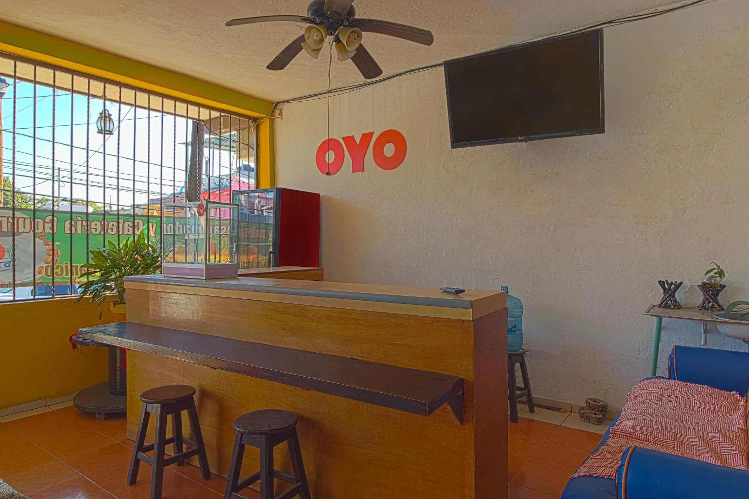 Lobby or reception in OYO Hotel Posada Los Faroles,Tabasco