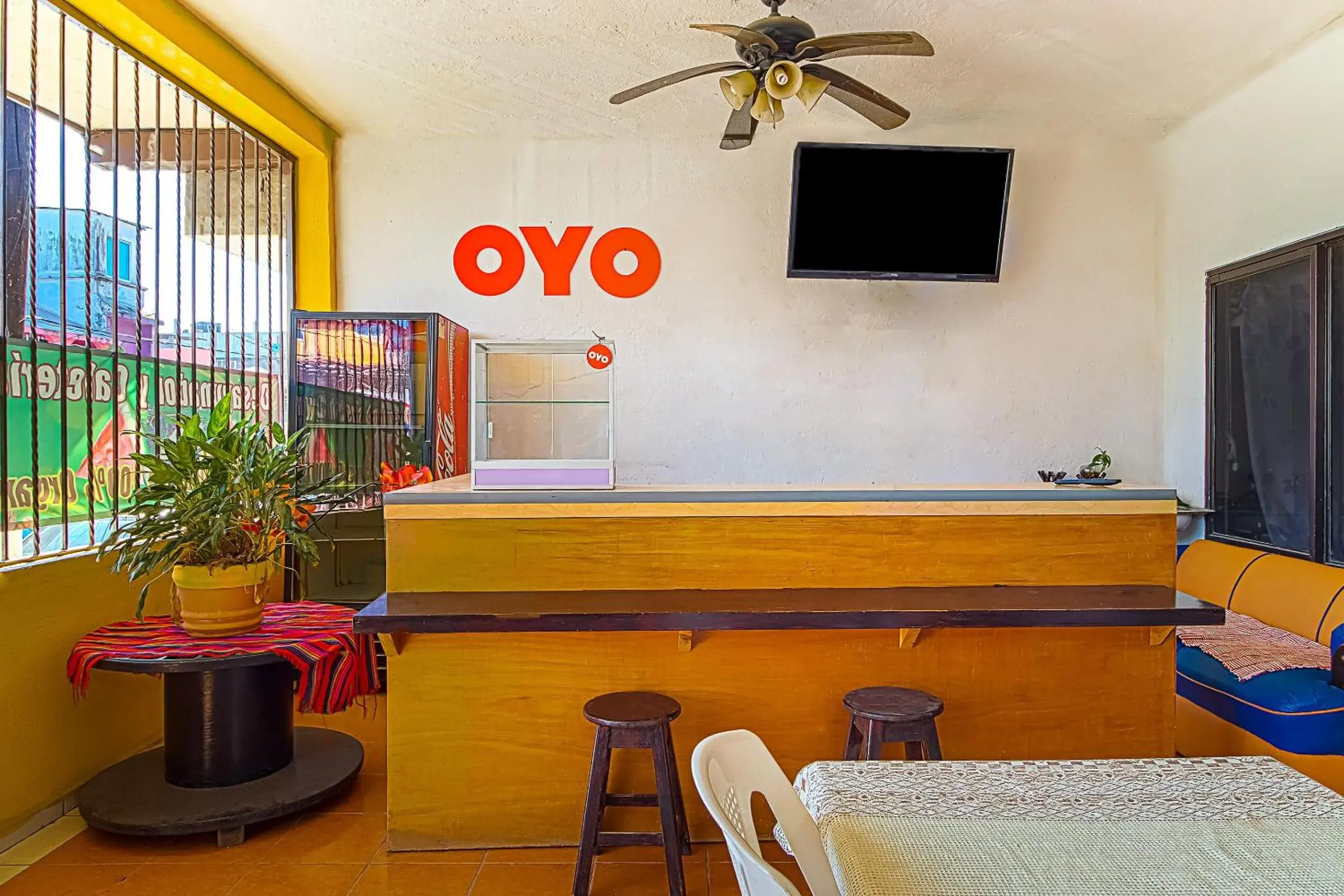 Lobby or reception in OYO Hotel Posada Los Faroles,Tabasco Lobby or reception in OYO Hotel Posada Los Faroles,Tabasco