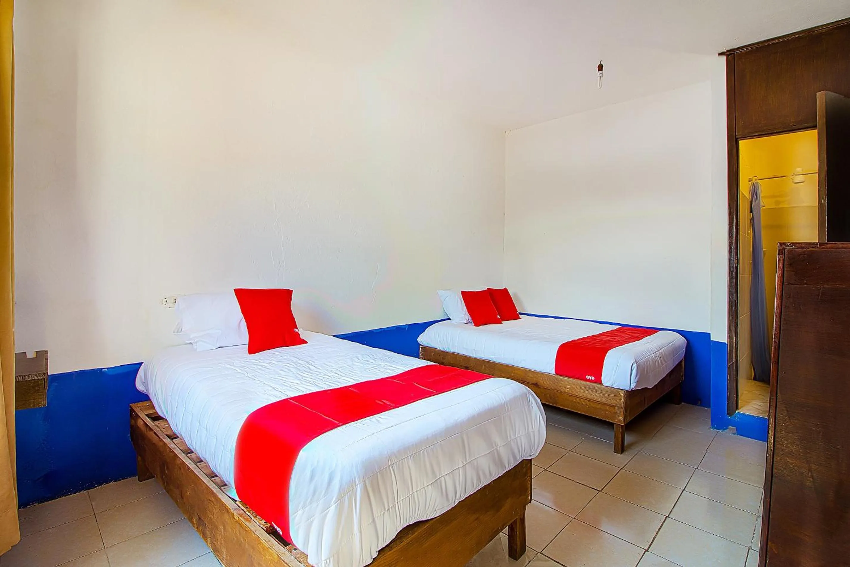 Bedroom, Bed in OYO Hotel Posada Los Faroles,Tabasco