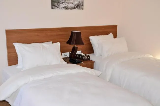 Decorative detail, Bed in Lagace Hotel