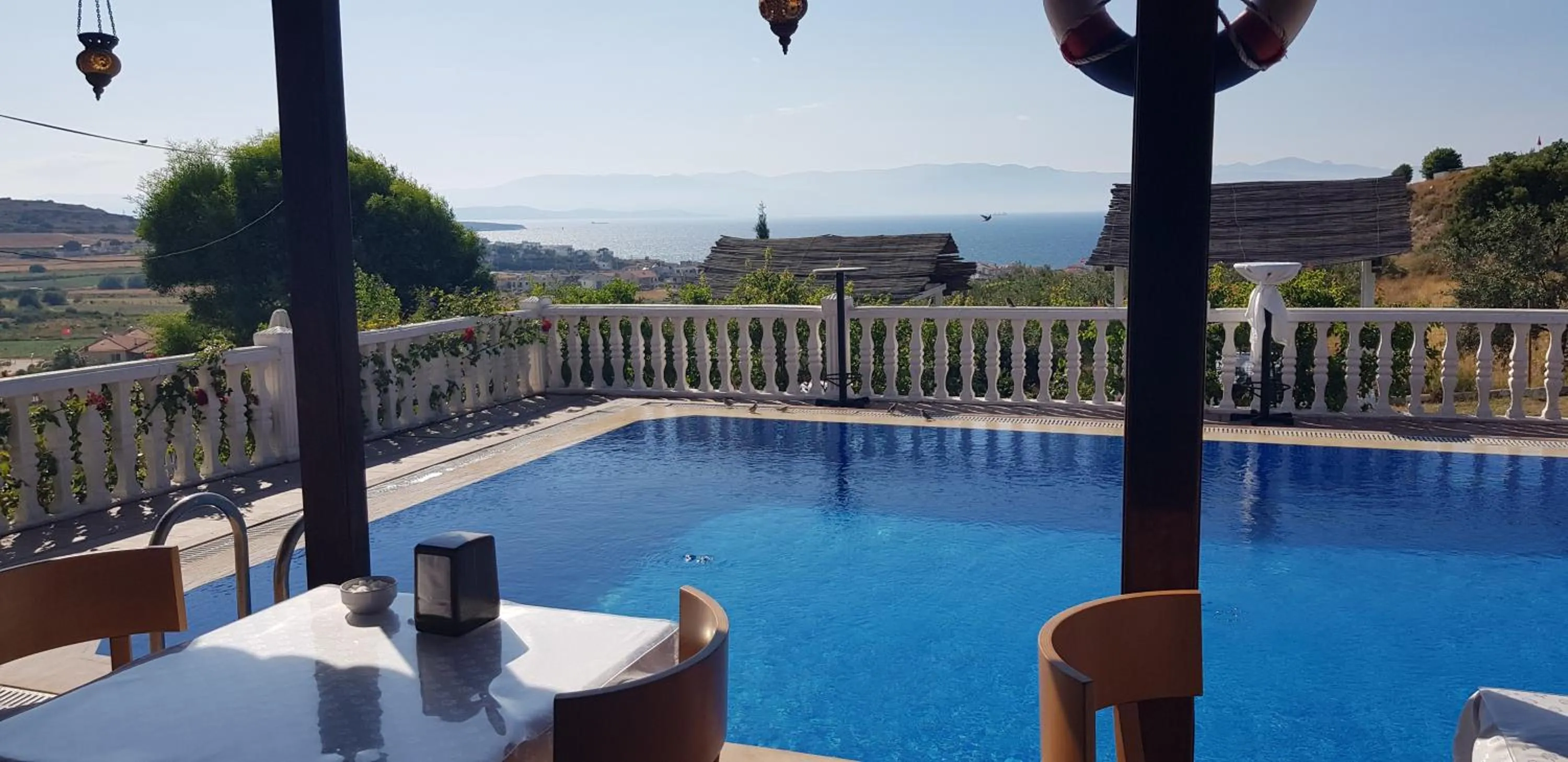 Pool view in Ciftlik Hotel