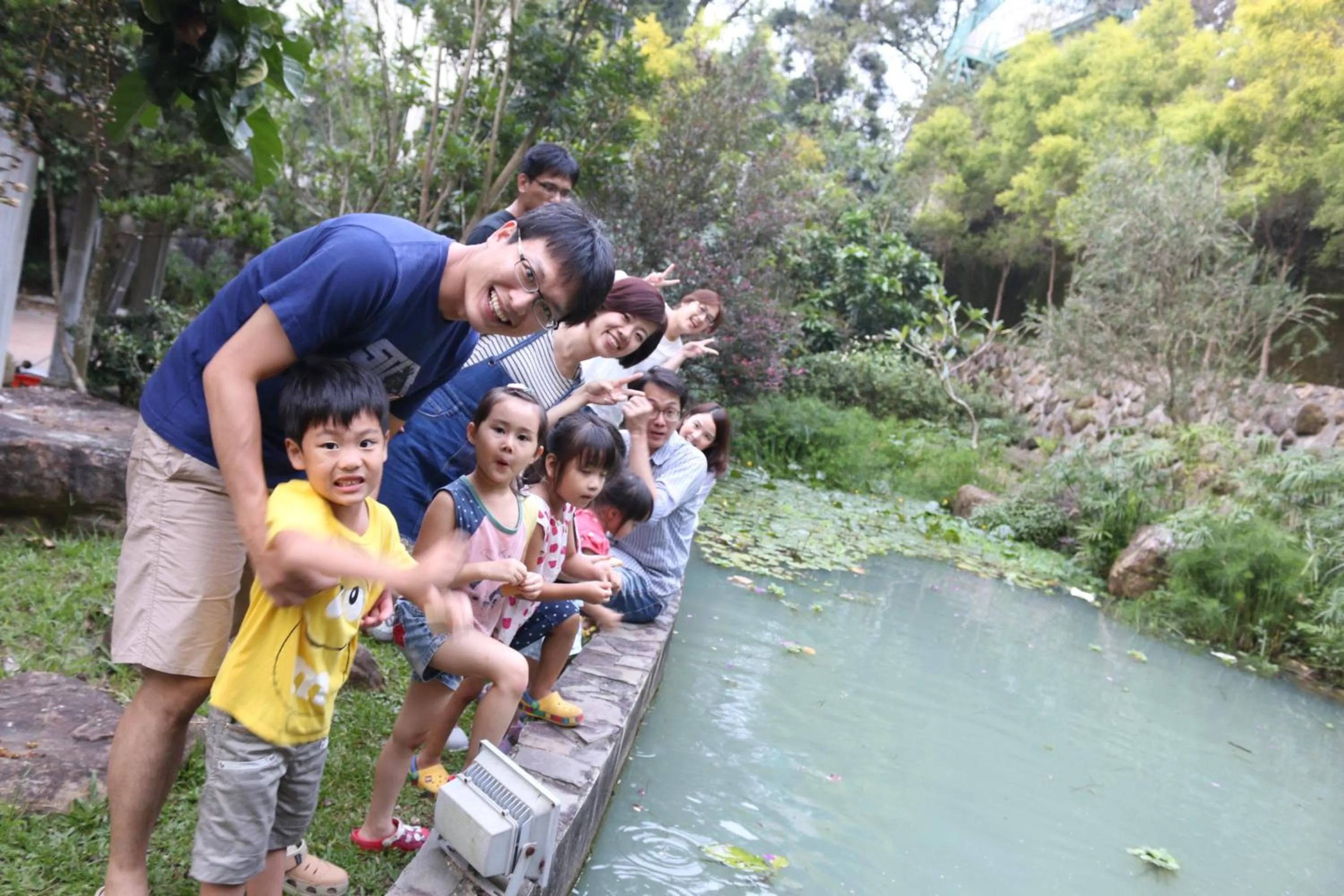 Family in Bear Meets Moose Homestay B&B