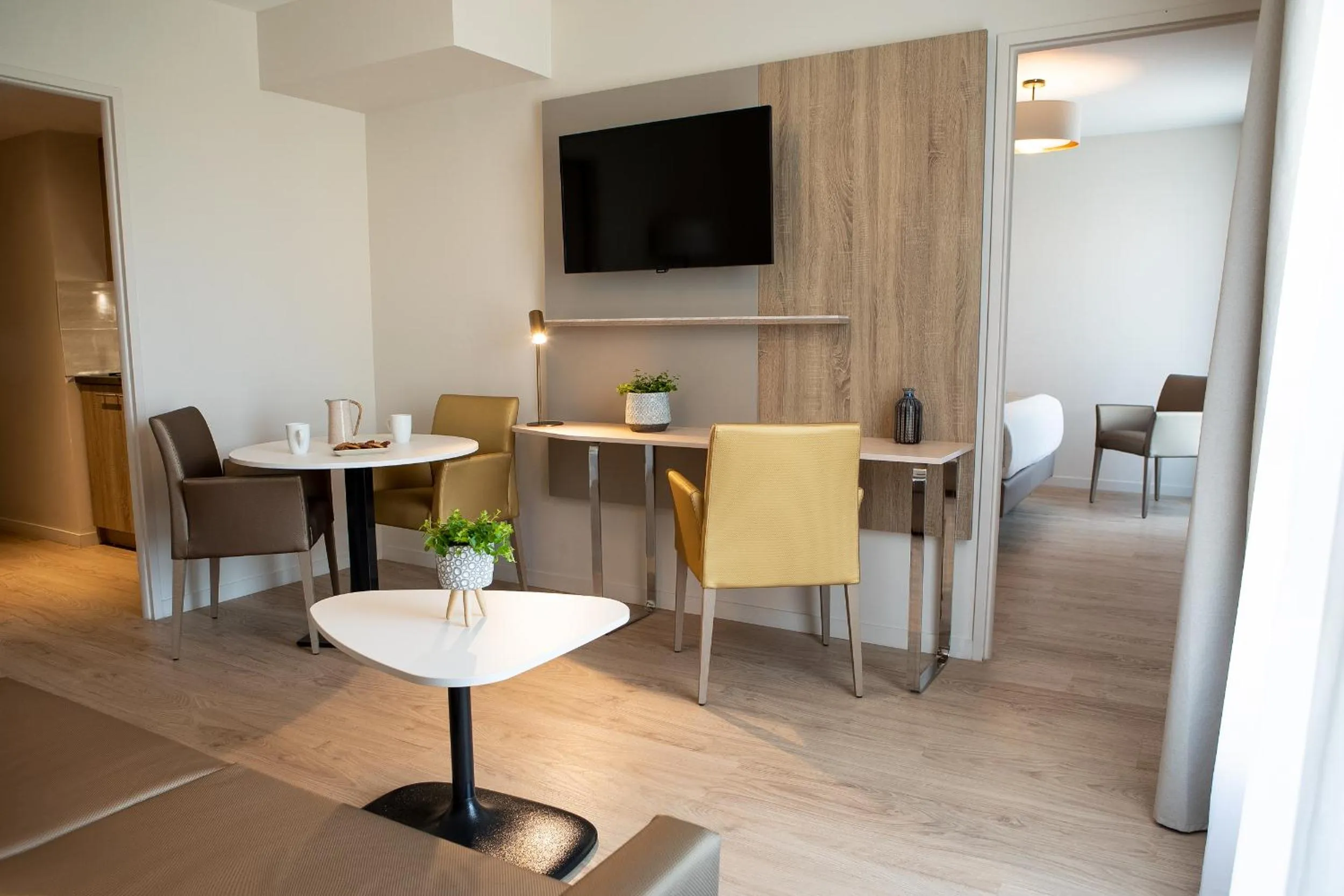 Living room in Residhome Toulouse Ponts Jumeaux