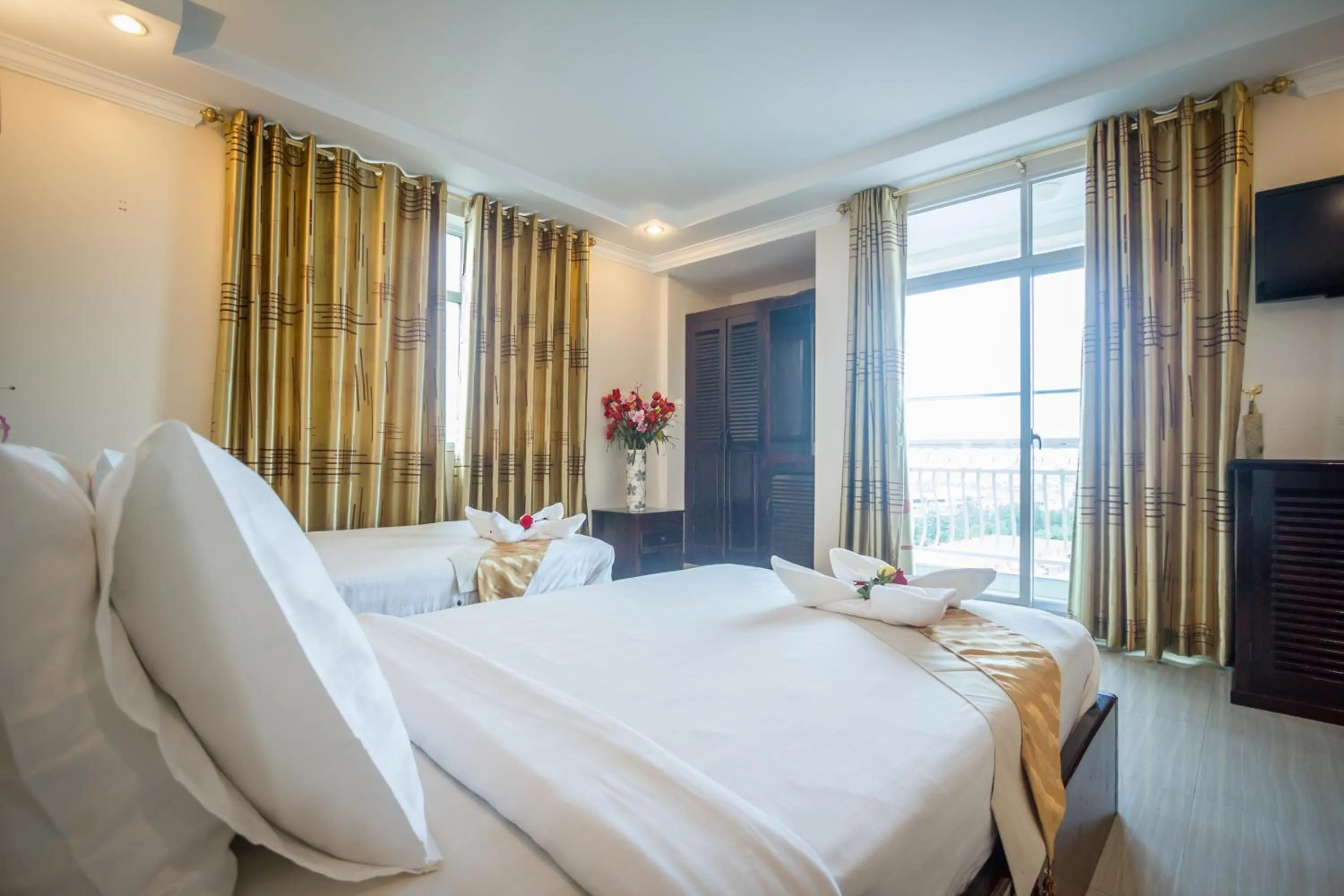 Bedroom in Good Luck Day Hotel & Apartment