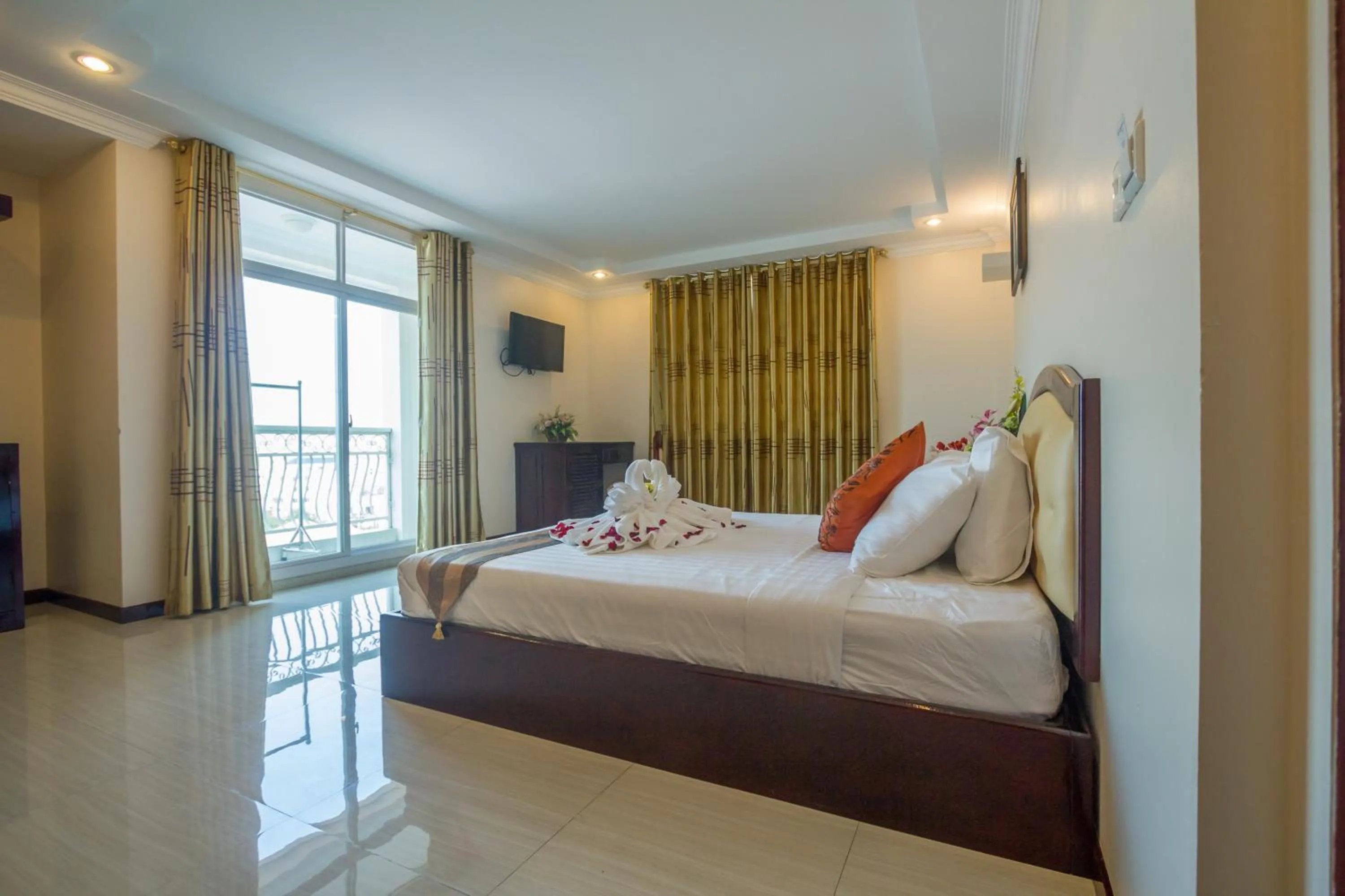 Bedroom in Good Luck Day Hotel & Apartment