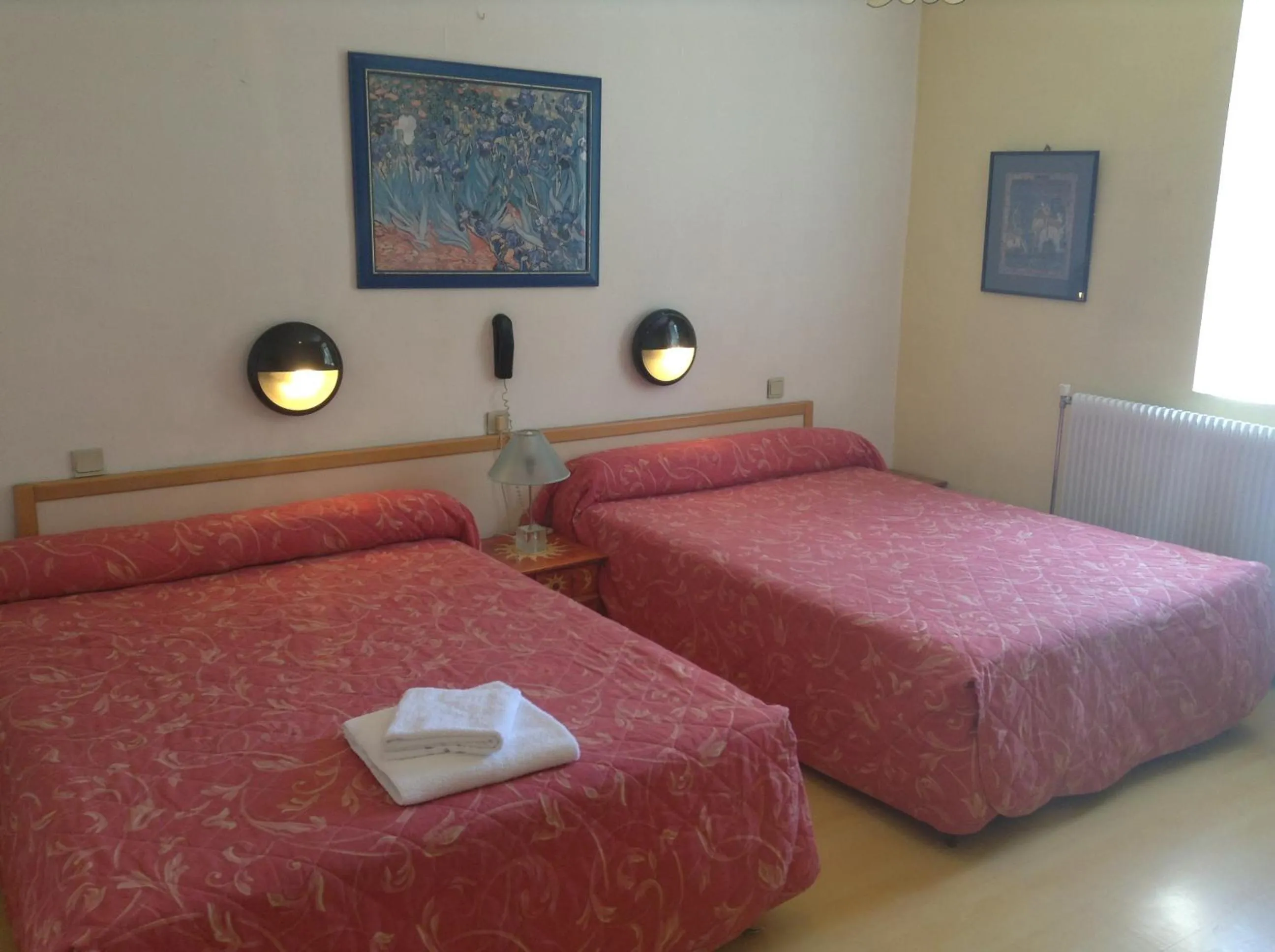 Bed in Hotel Acapulco