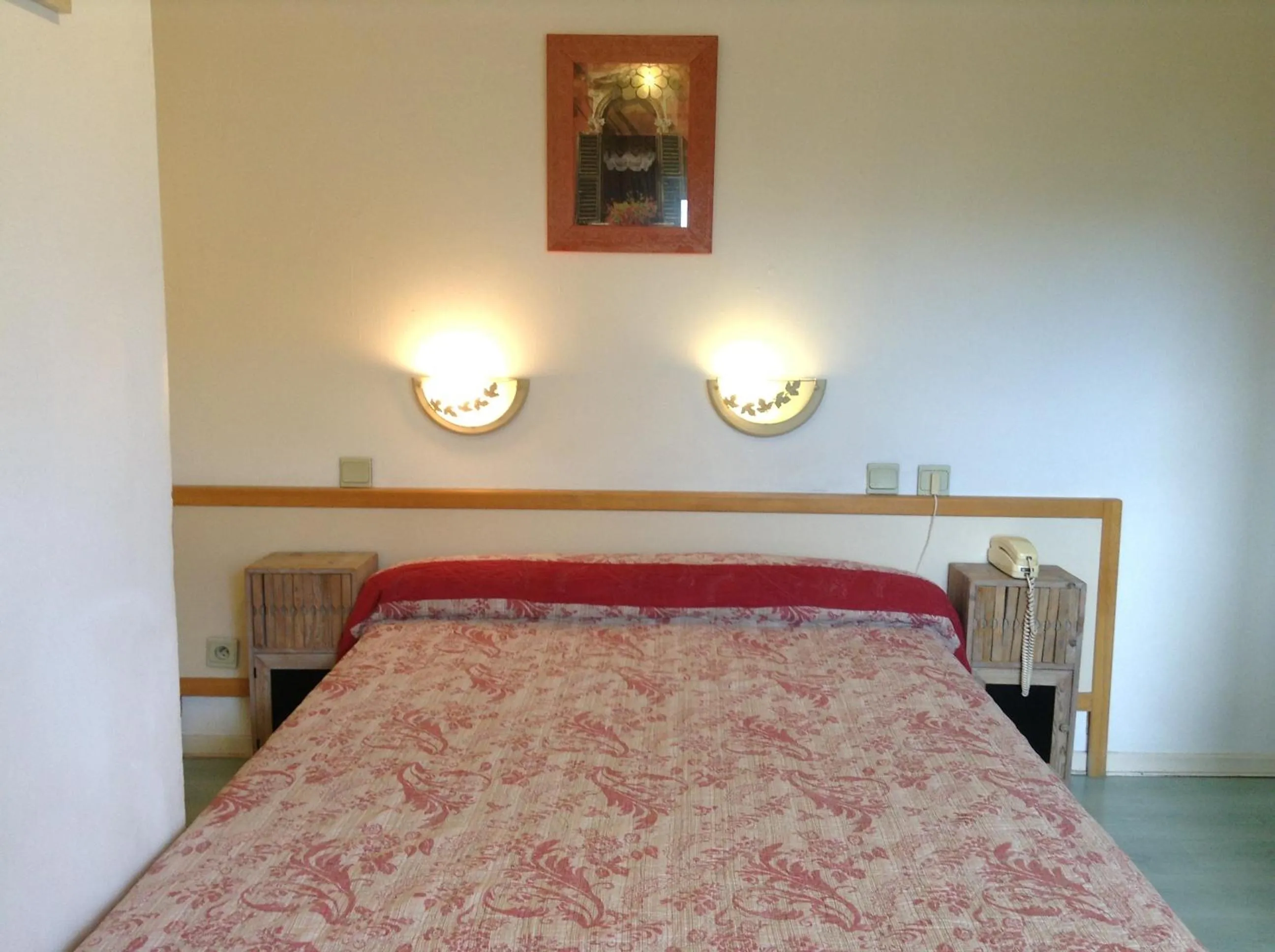 Bed in Hotel Acapulco